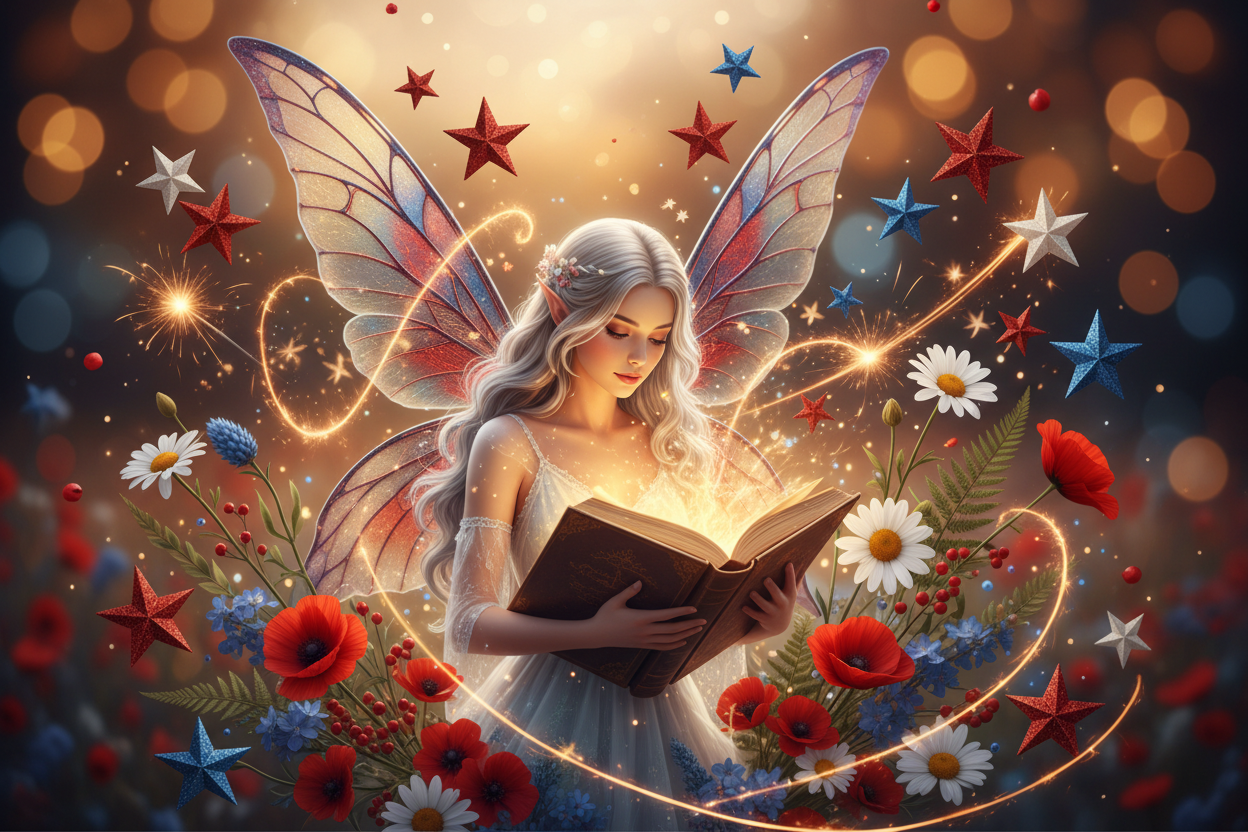 The Perfect Gift for Your Most Feral Friend: Red White and Feral Fairy Tee