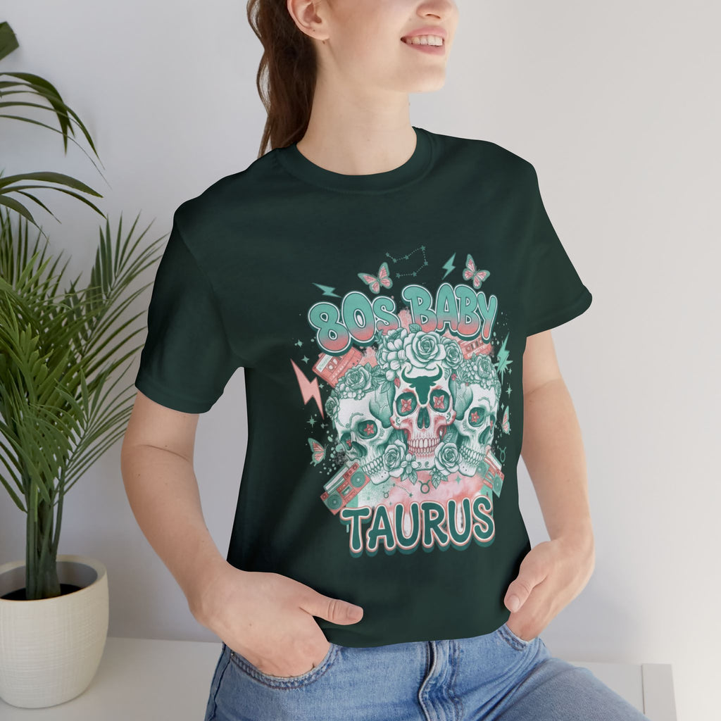 80s Baby Taurus Graphic Tee