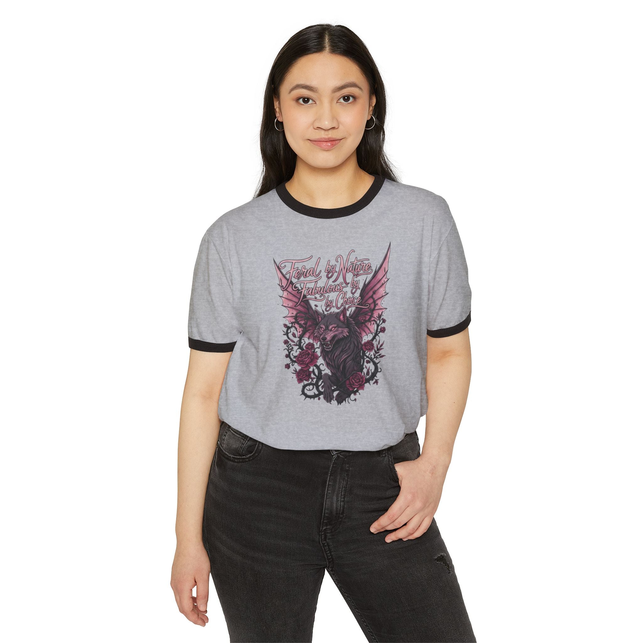 Feral by Nature, Fabulous by Choice Graphic Tee