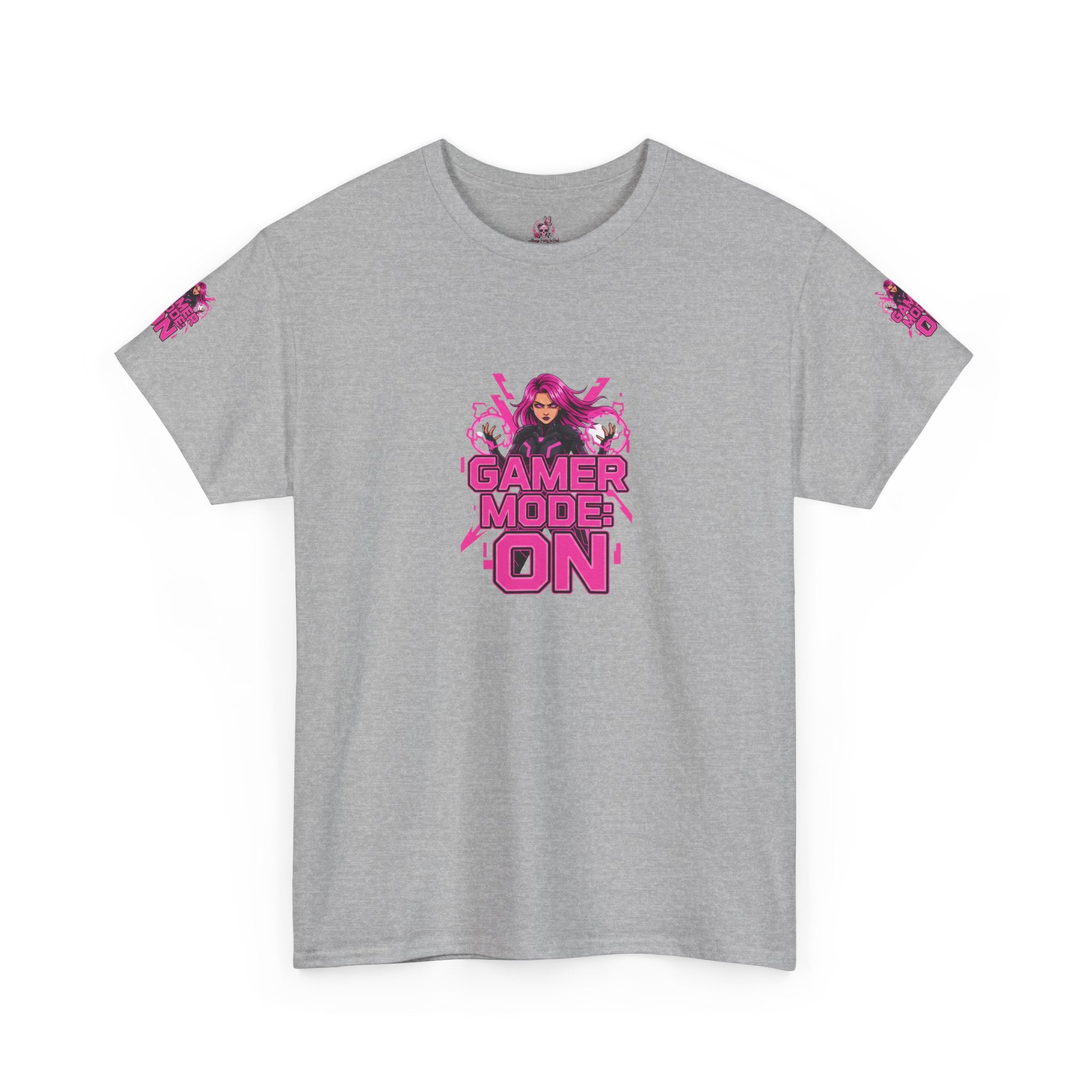 Gamer Mode: ON — Fierce Gamer Girl T-Shirt