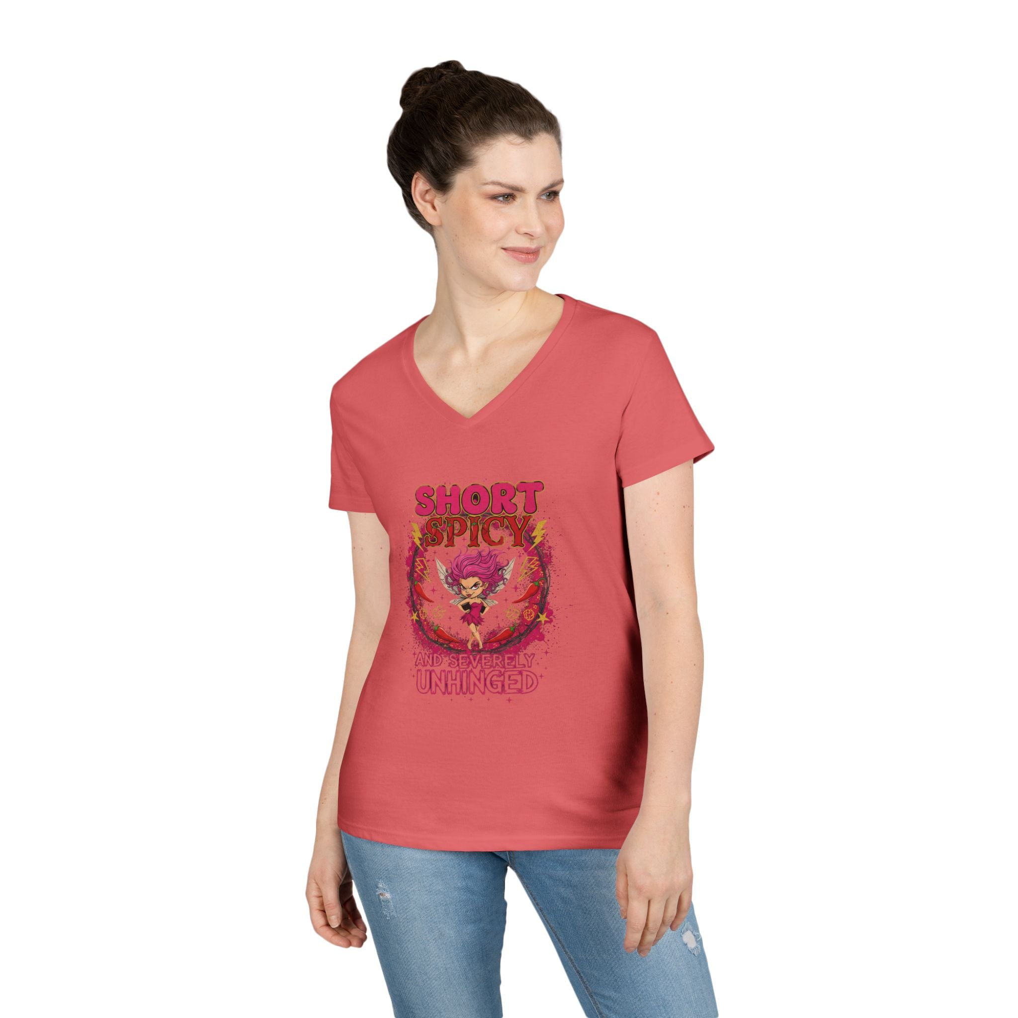 Short Spicy and Severely Unhinged Fairy Graphic Tee