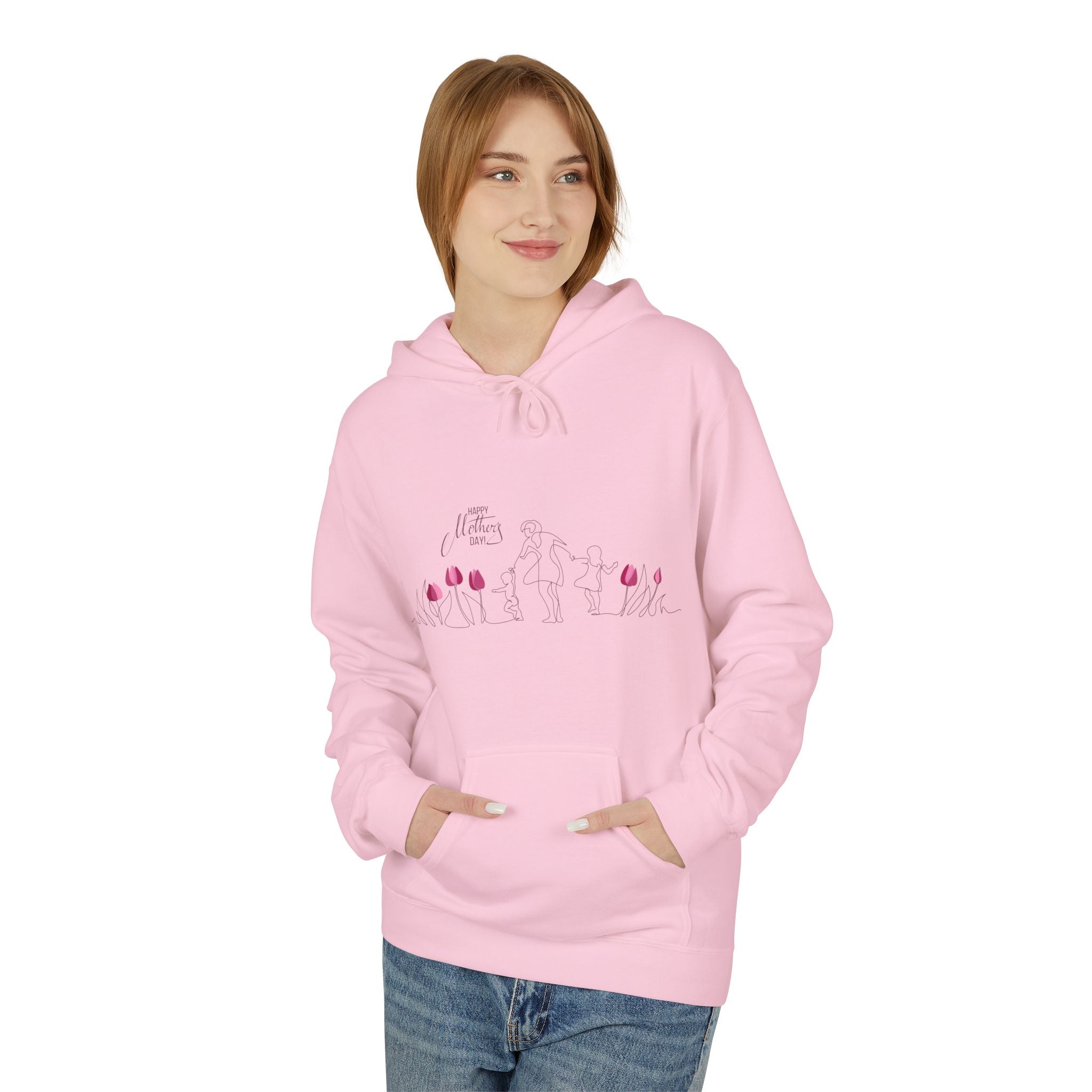 "Leader of the Crotch Goblins" Floral Graphic Hoodie
