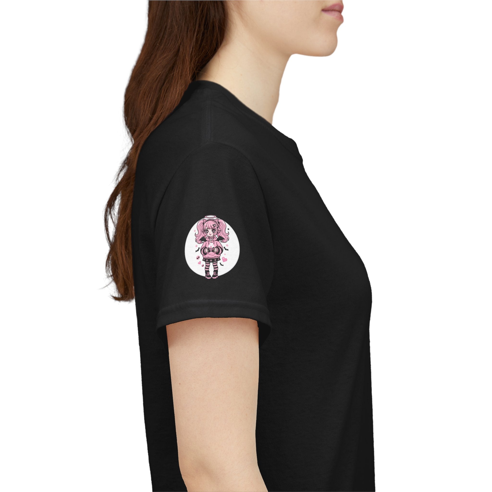 Game Over Boys Tee — 'Player One' Cute Pink Gamer Angel Graphic T-Shirt