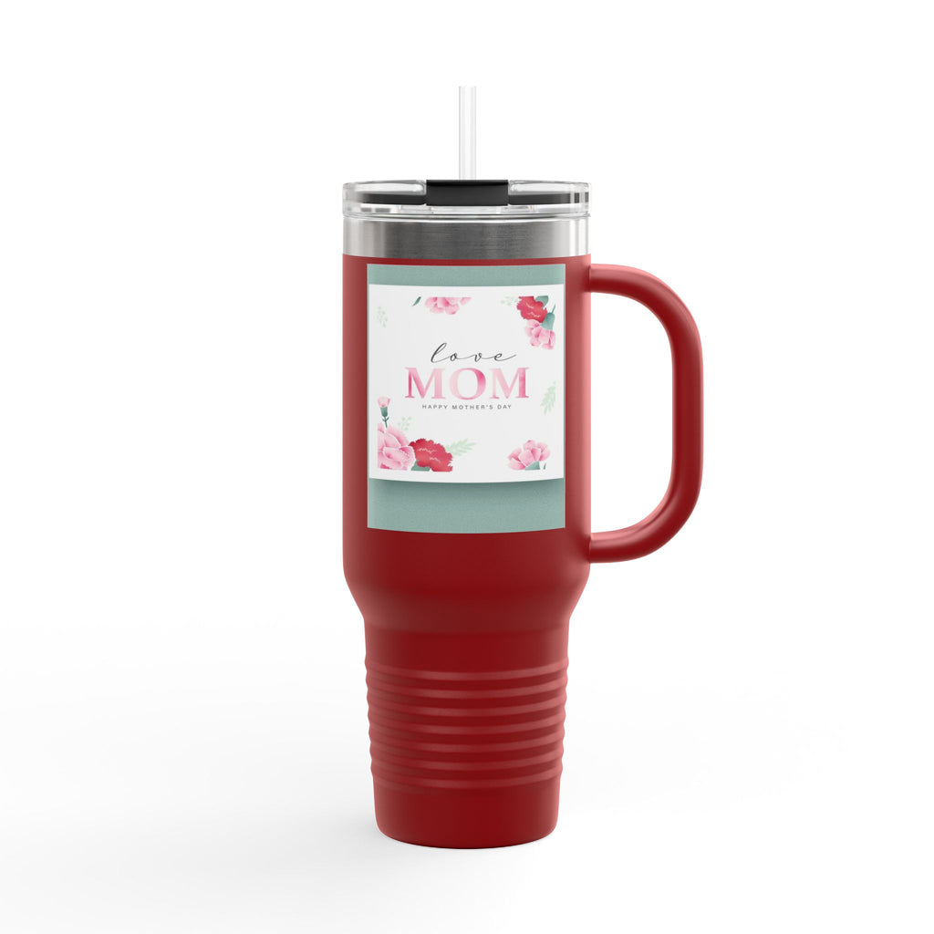 Love You Mom Floral Mother’s Day Tumbler