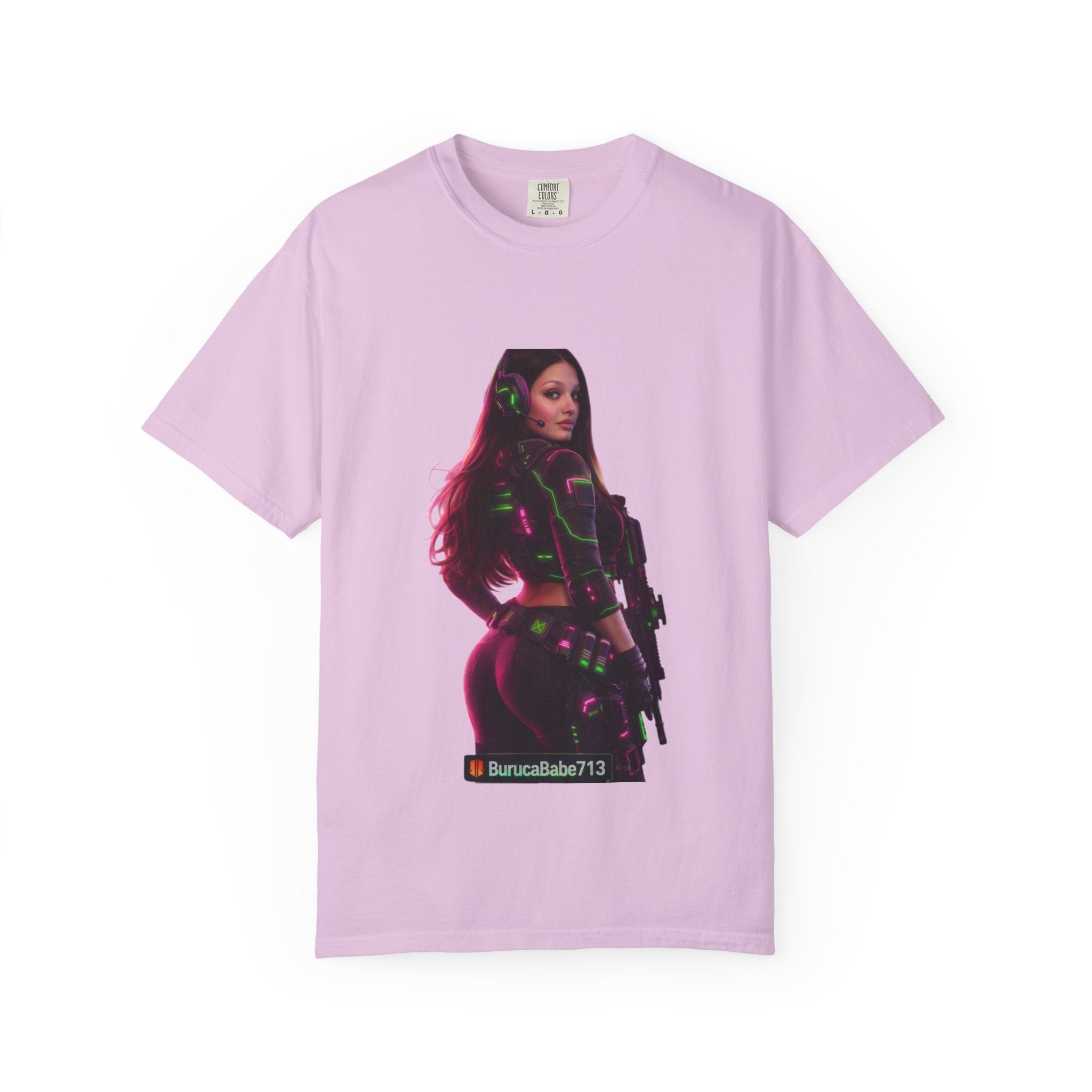 Graphic T-Shirt — Neon Gamer Girl