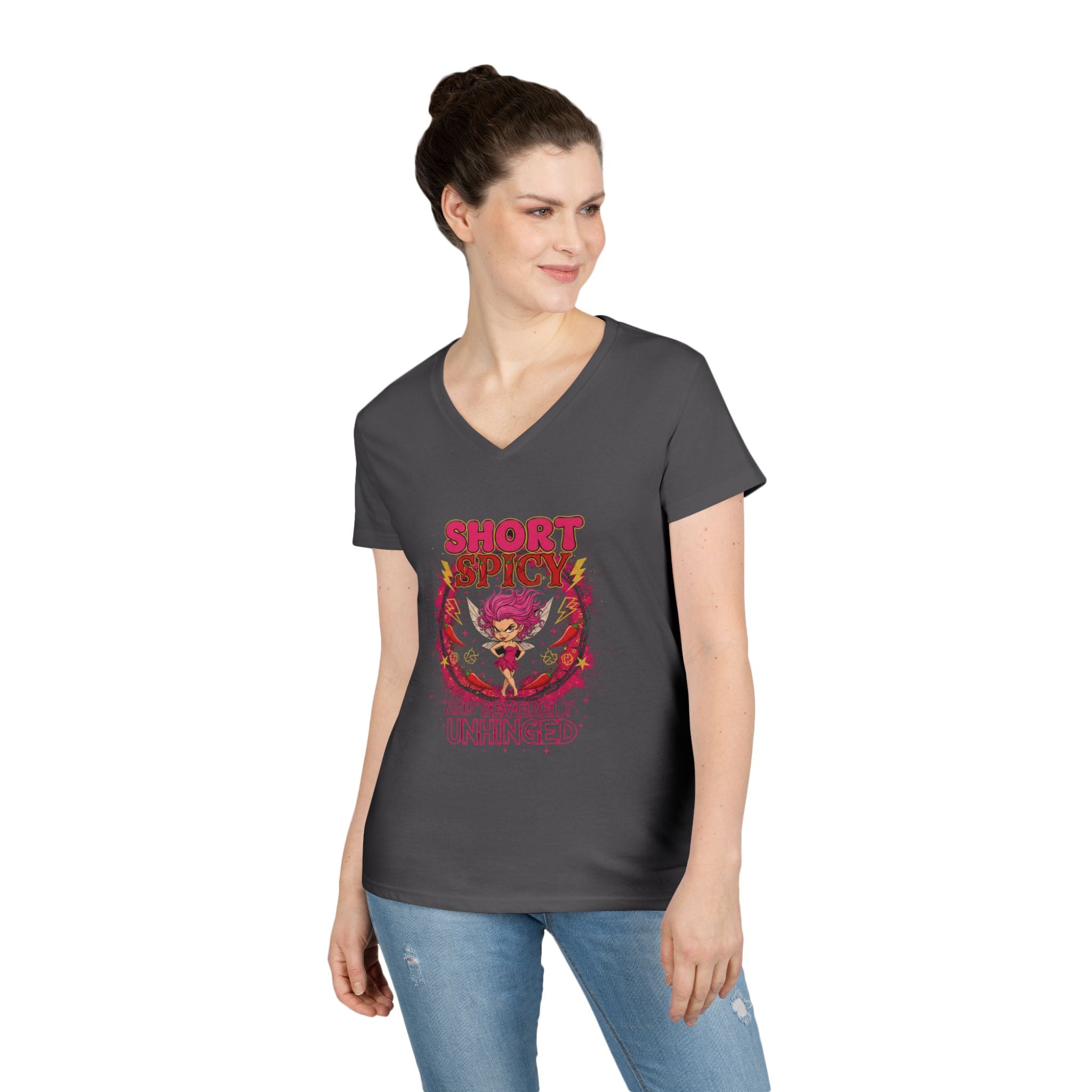 Short Spicy and Severely Unhinged Fairy Graphic Tee