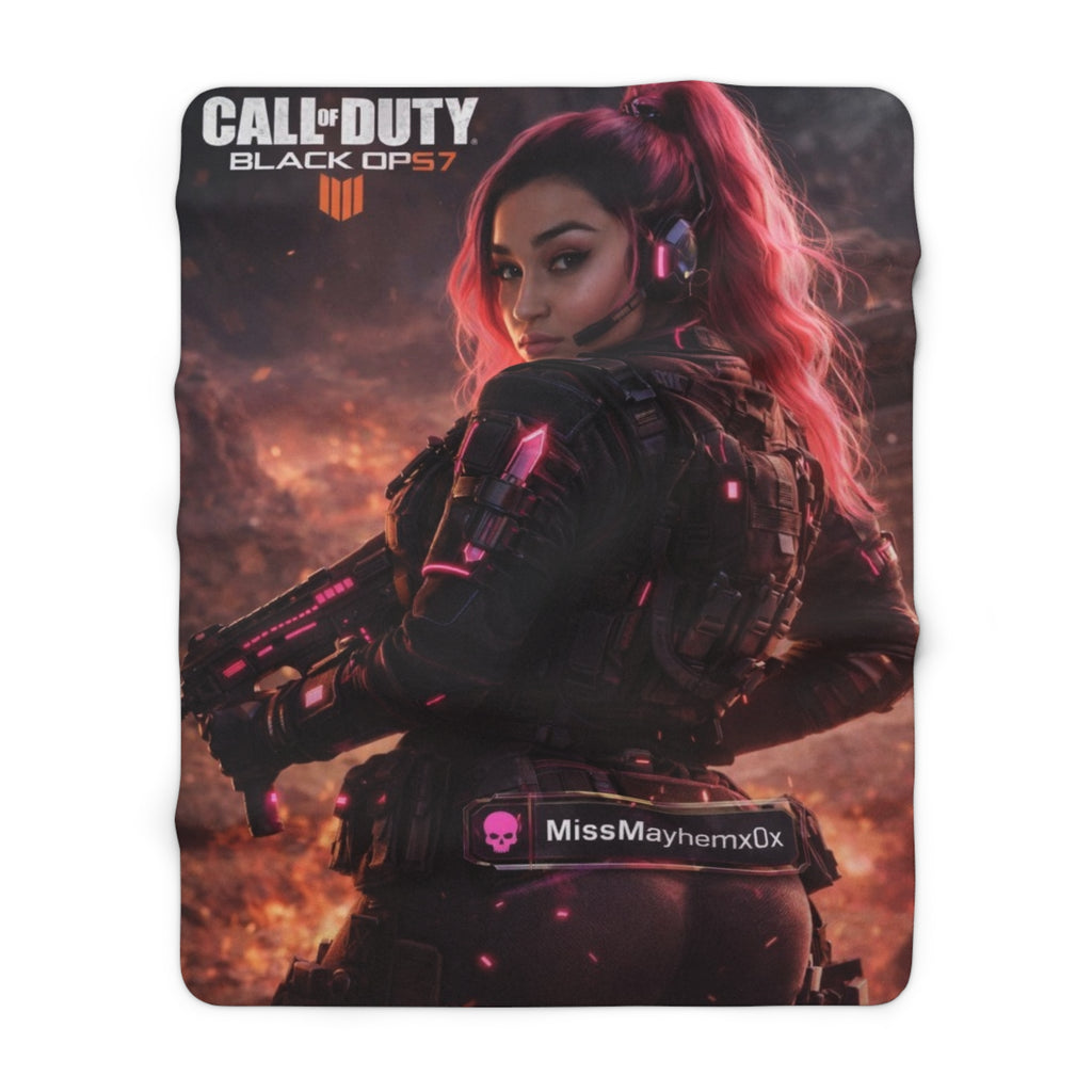 Gamer Sherpa Fleece Blanket