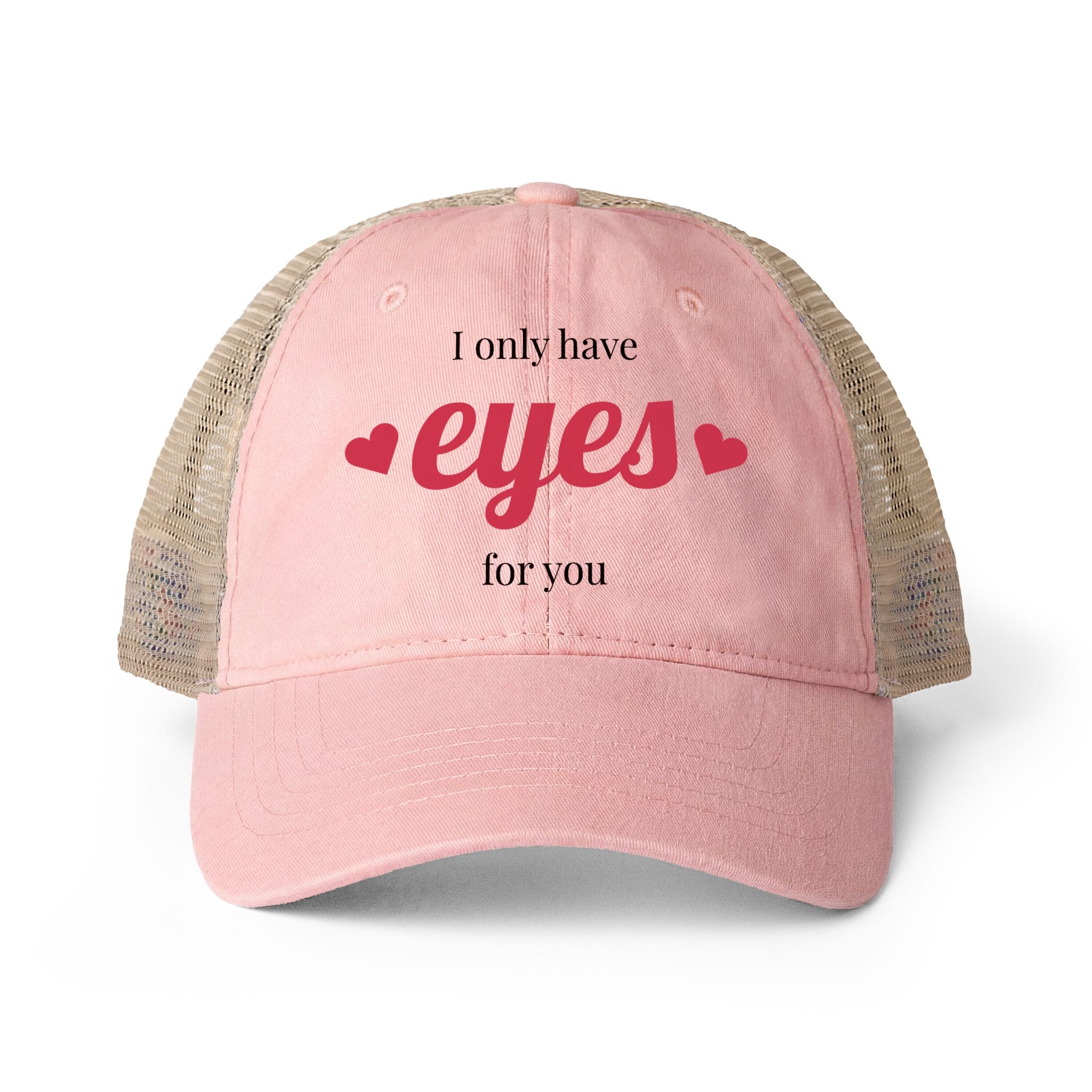 Women's Washed Mesh-Back Cap