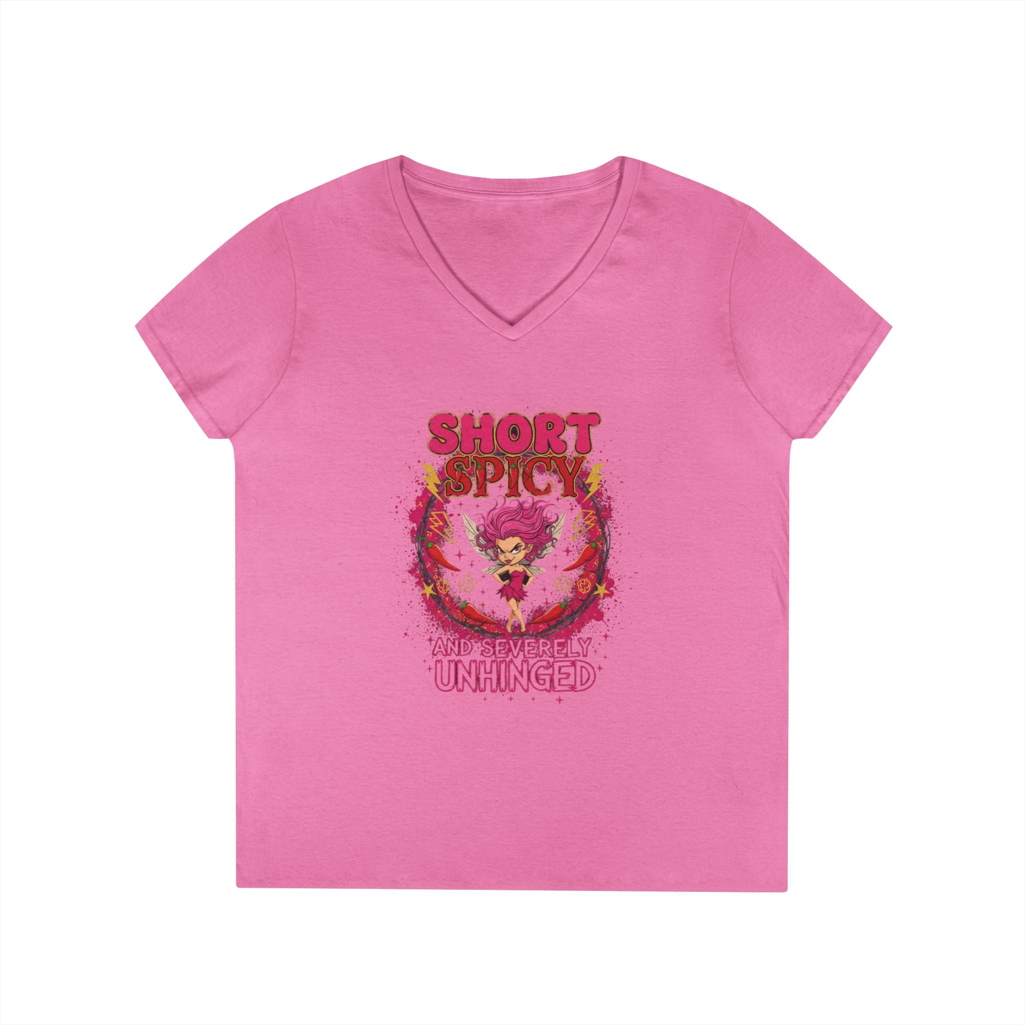Short Spicy and Severely Unhinged Fairy Graphic Tee
