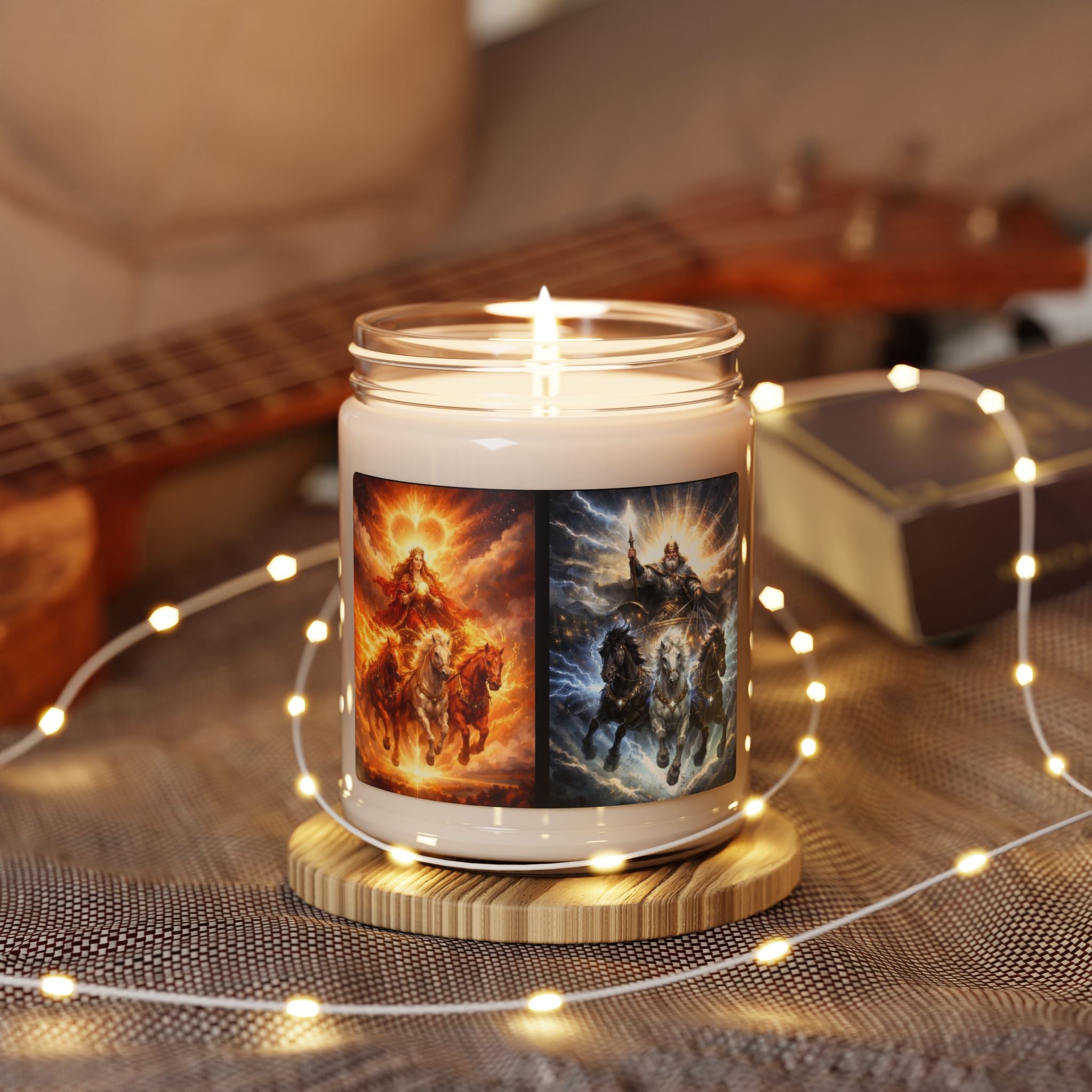 Fiery & Frosted Horsemen Scented Candle