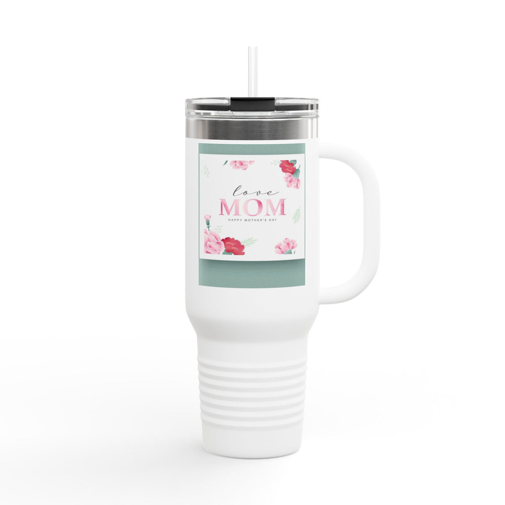 Love You Mom Floral Mother’s Day Tumbler