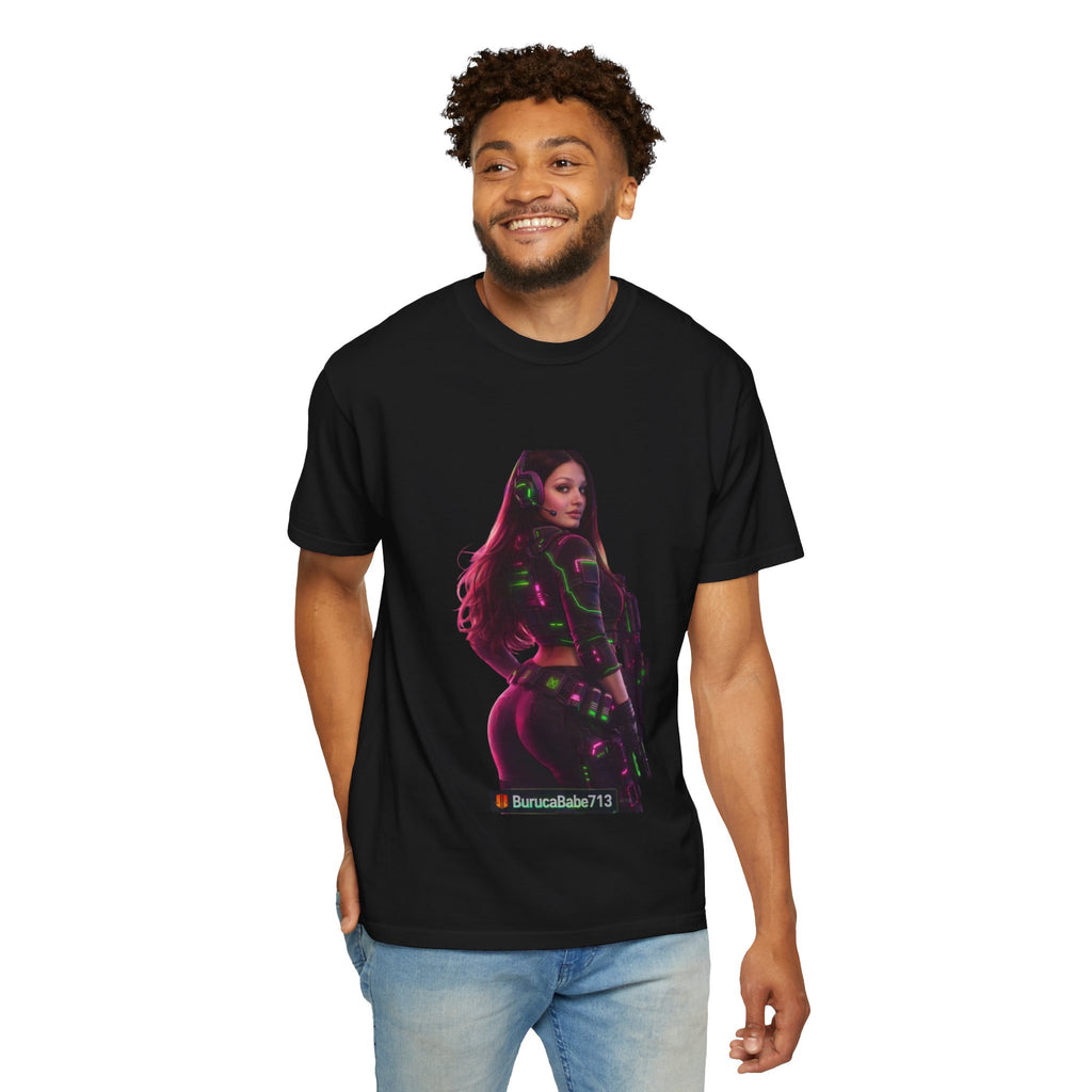 Graphic T-Shirt — Neon Gamer Girl