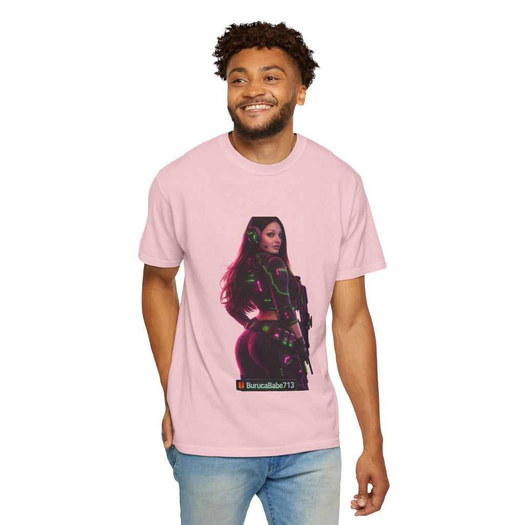 Graphic T-Shirt — Neon Gamer Girl