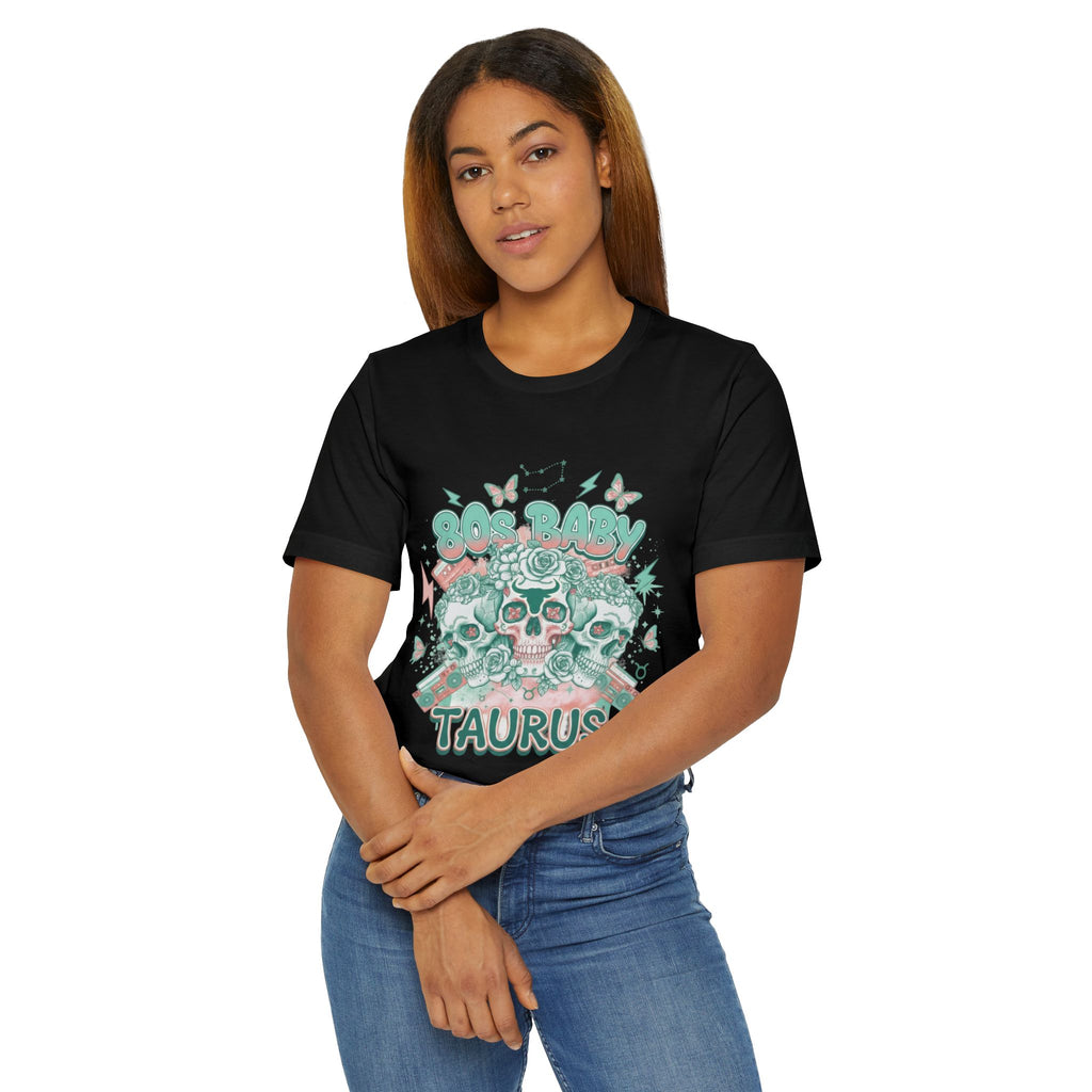 80s Baby Taurus Graphic Tee