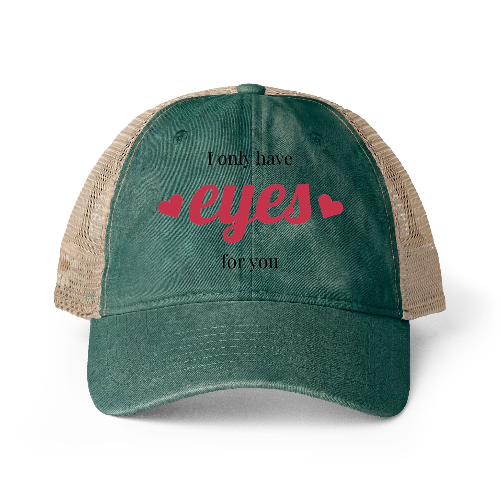 Women's Washed Mesh-Back Cap