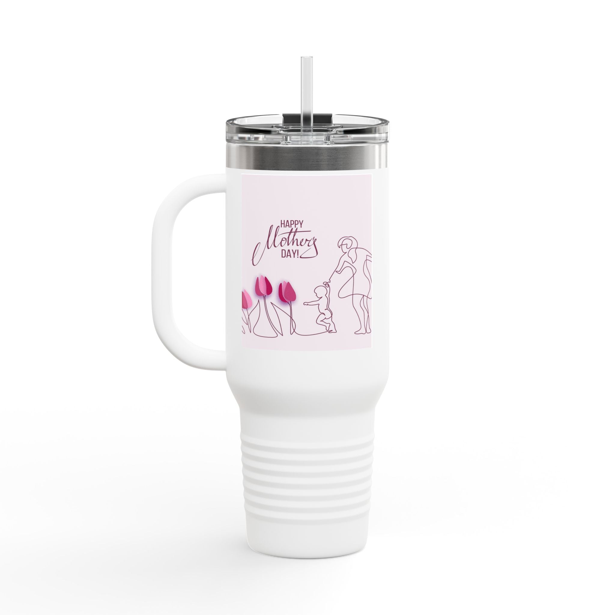 Love You Mom Floral Mother’s Day Tumbler