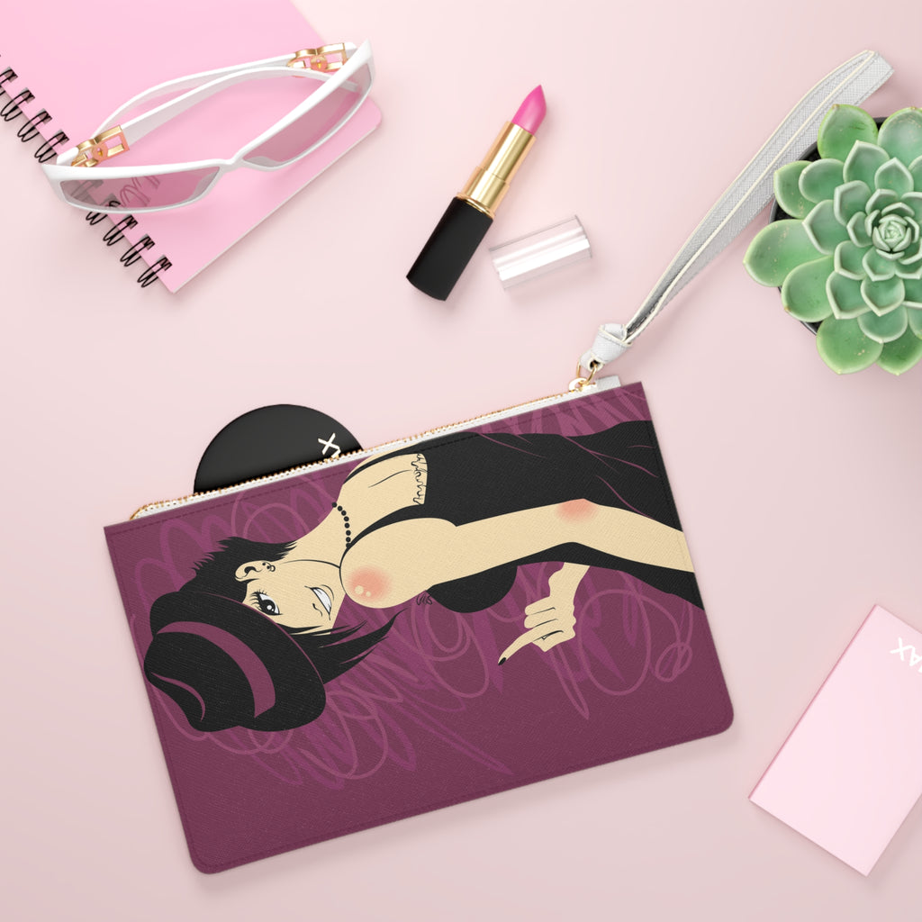 Anime Girl Clutch Bag