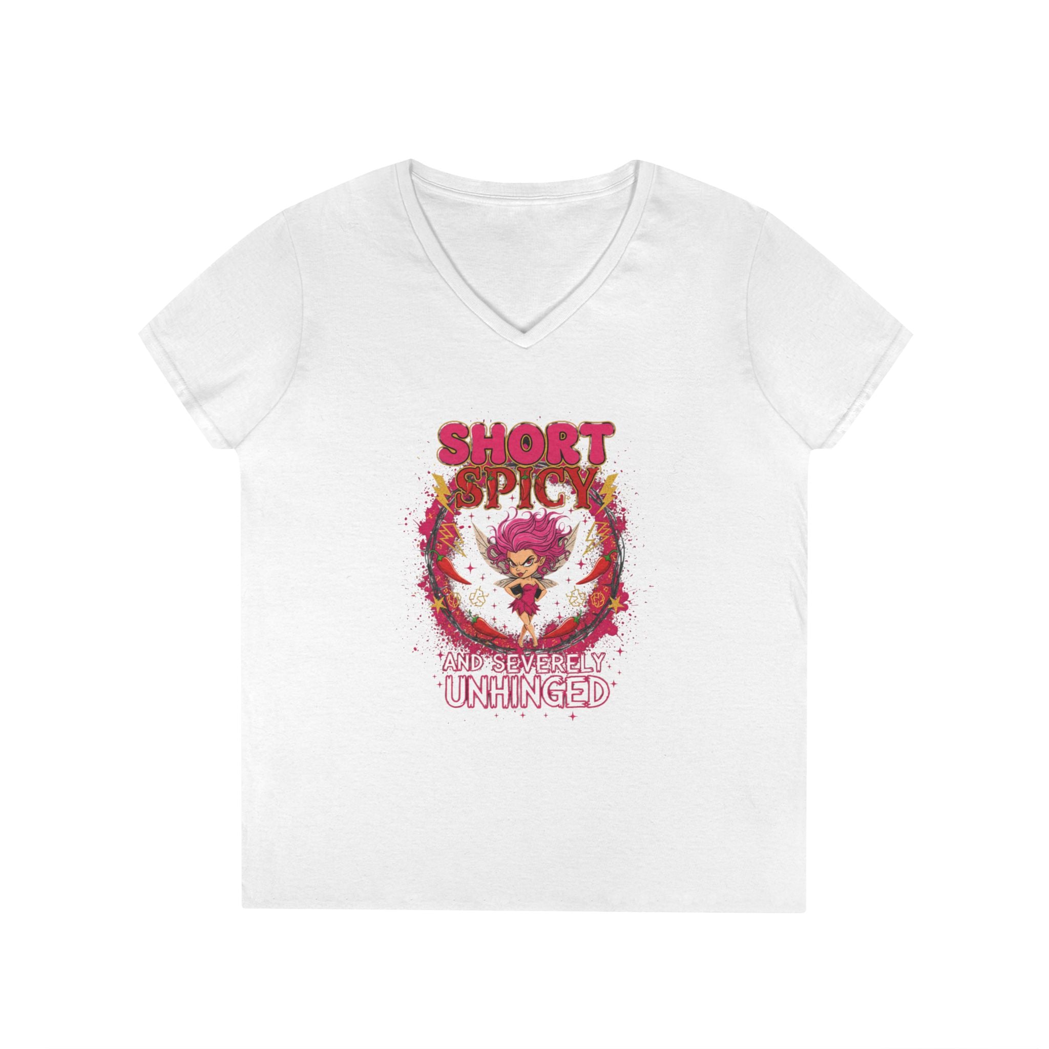 Short Spicy and Severely Unhinged Fairy Graphic Tee