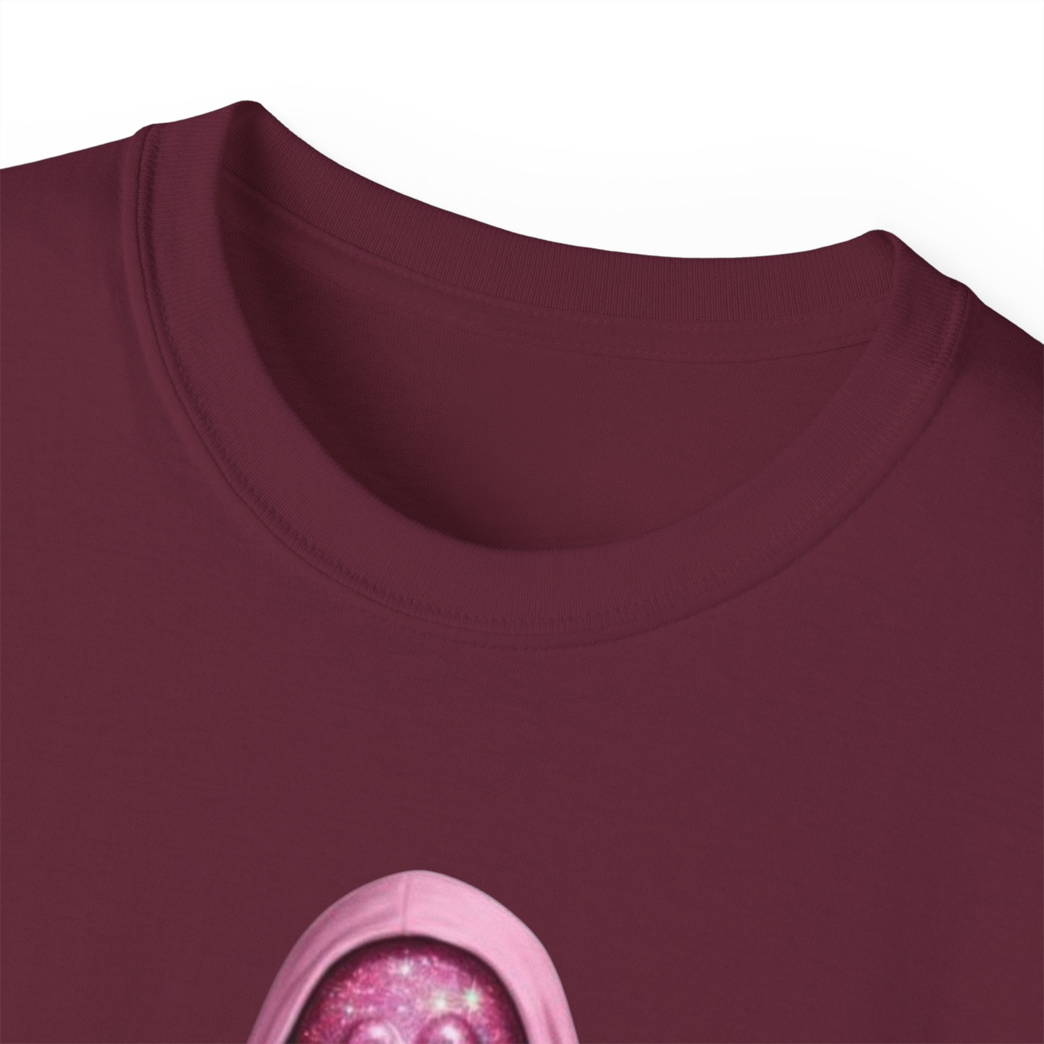 Scream Girl Pink Mask Tee – Horror T-Shirt