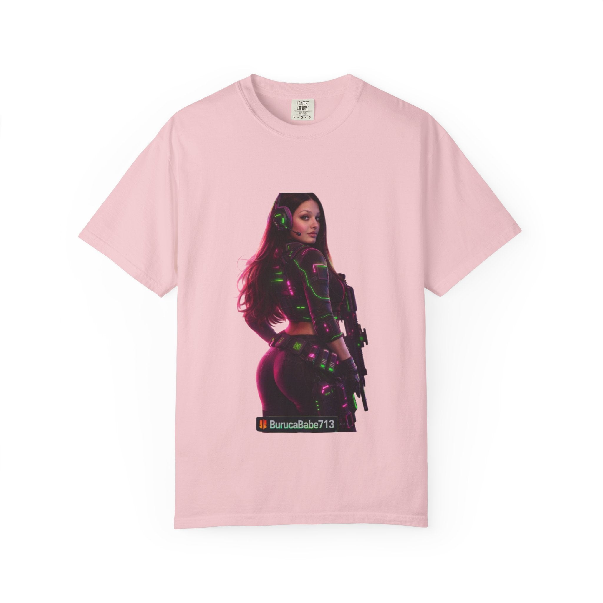 Graphic T-Shirt — Neon Gamer Girl