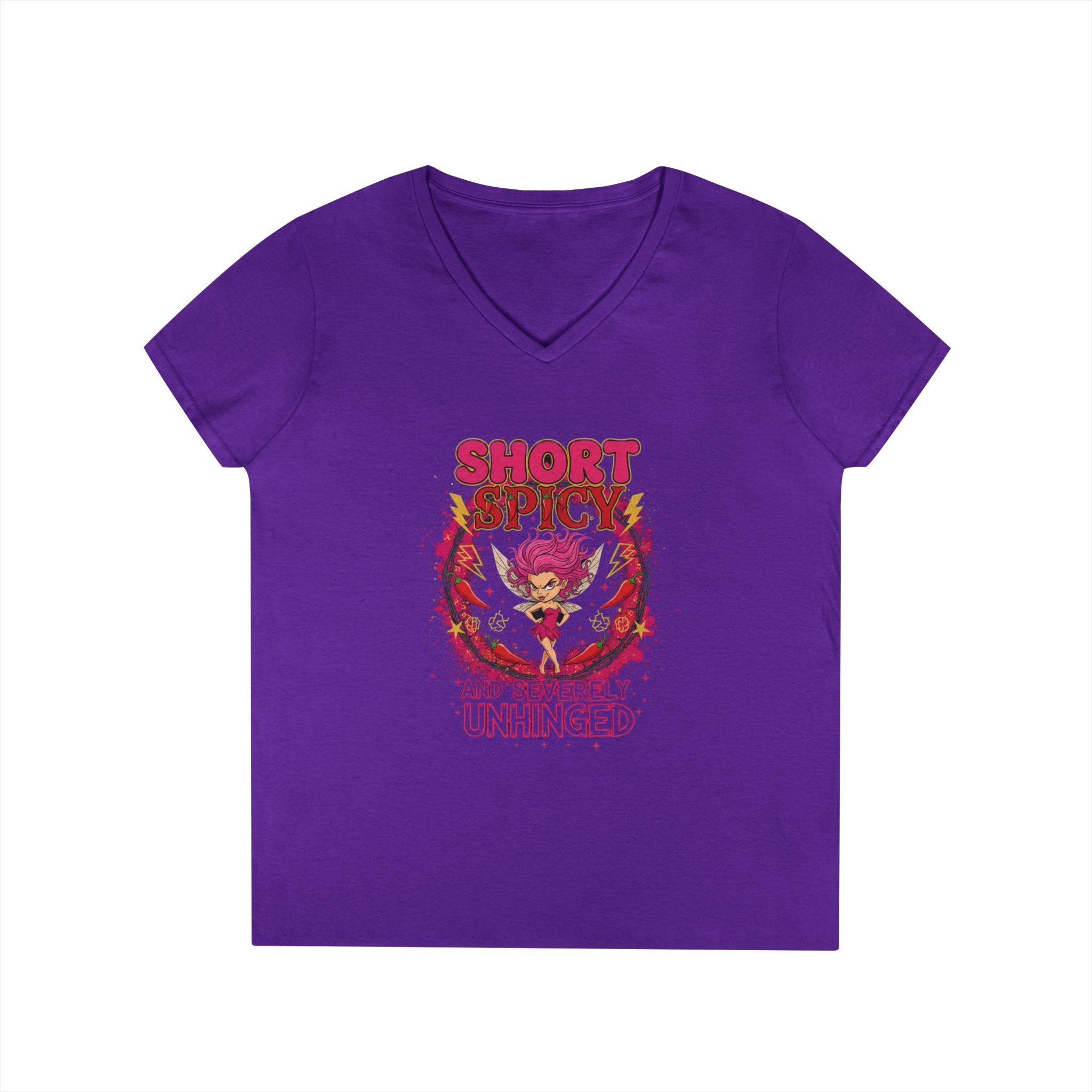 Short Spicy and Severely Unhinged Fairy Graphic Tee