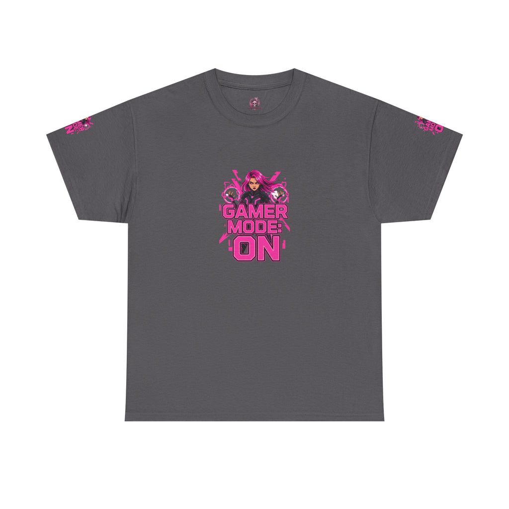 Gamer Mode: ON — Fierce Gamer Girl T-Shirt