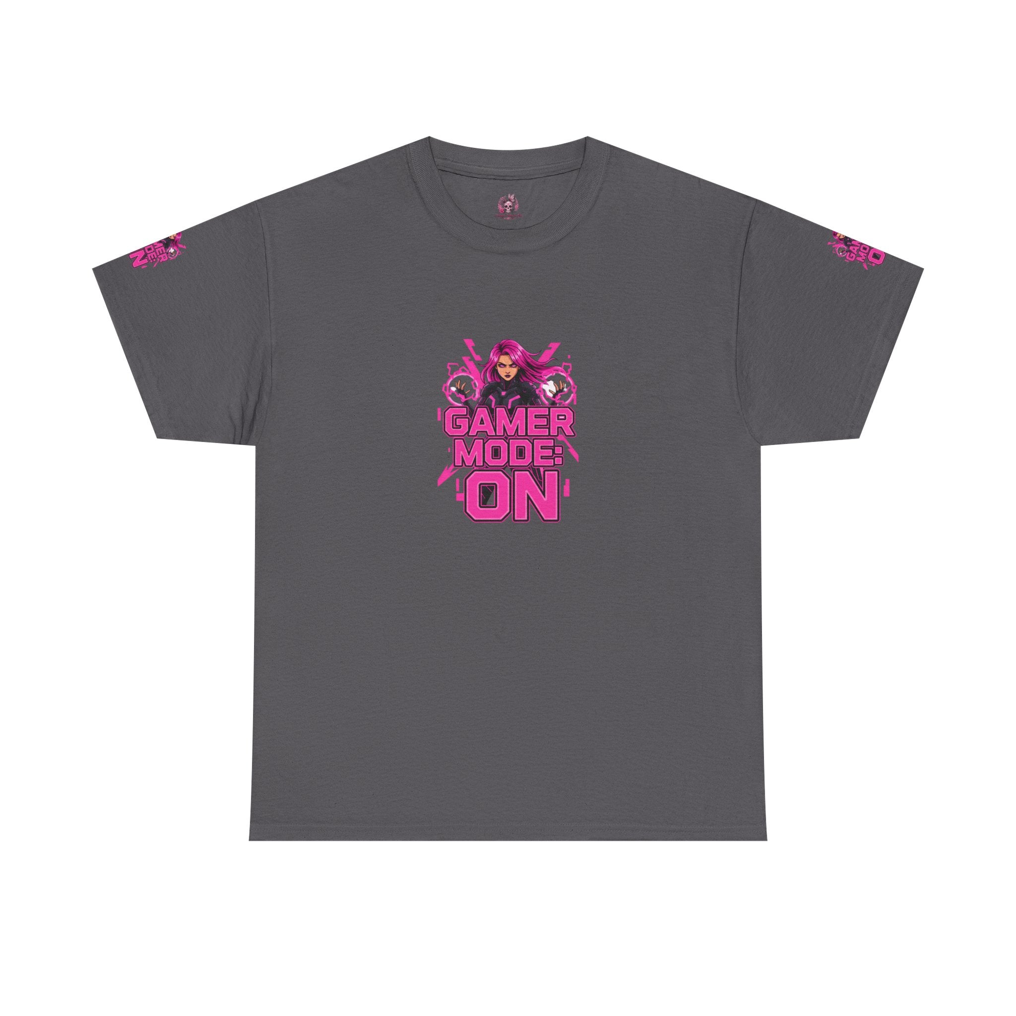 Gamer Mode: ON — Fierce Gamer Girl T-Shirt