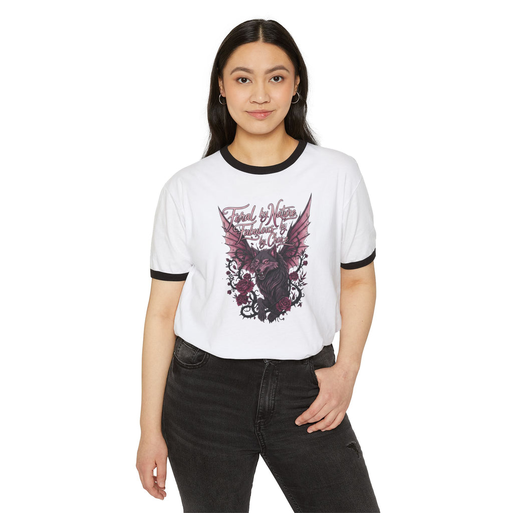 Feral by Nature, Fabulous by Choice Graphic Tee