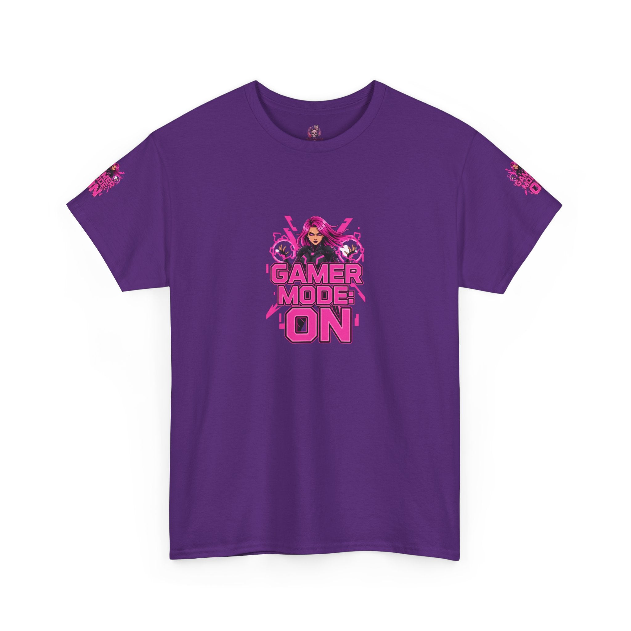 Gamer Mode: ON — Fierce Gamer Girl T-Shirt
