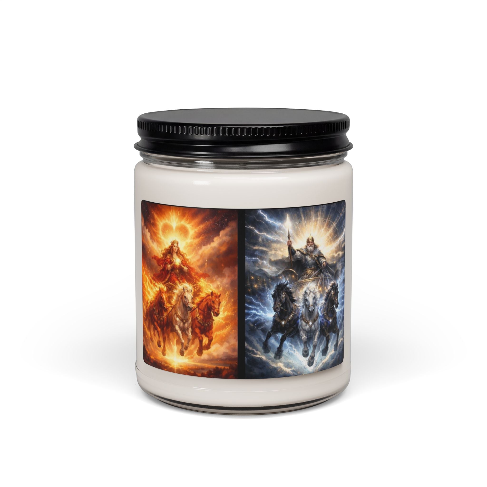 Fiery & Frosted Horsemen Scented Candle