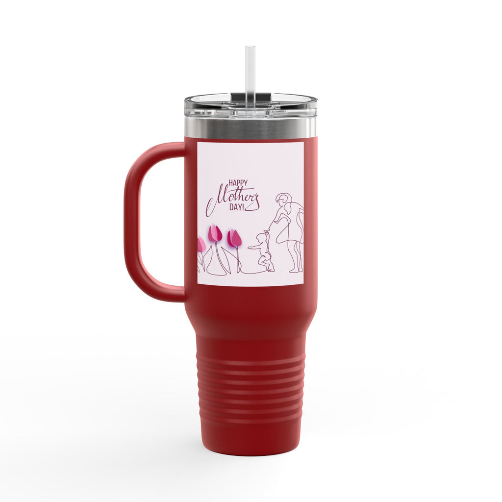 Love You Mom Floral Mother’s Day Tumbler