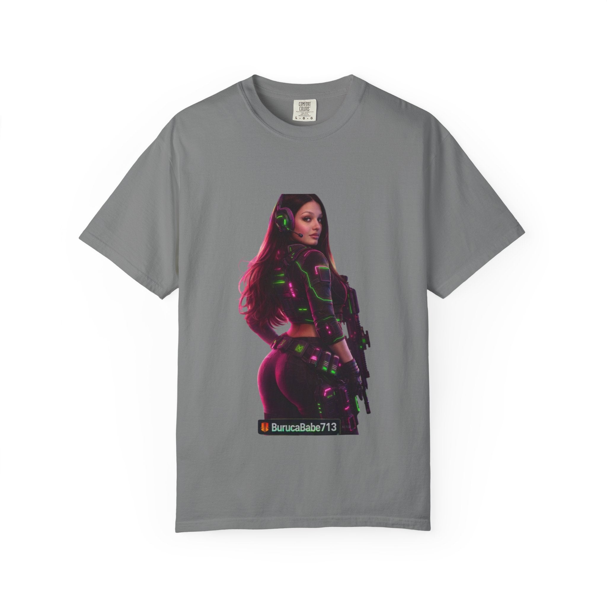 Graphic T-Shirt — Neon Gamer Girl