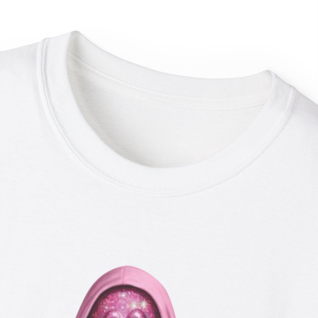 Scream Girl Pink Mask Tee – Horror T-Shirt