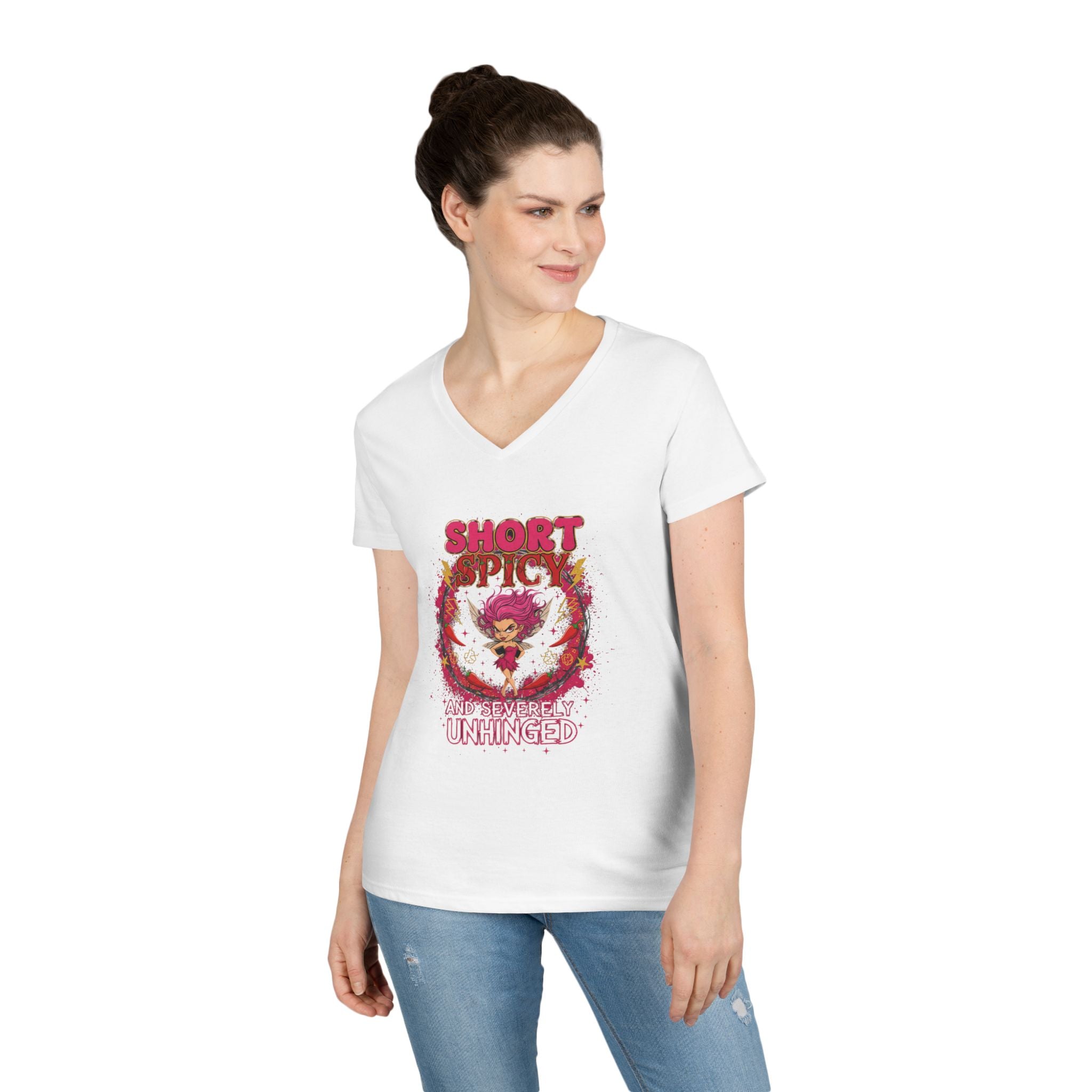 Short Spicy and Severely Unhinged Fairy Graphic Tee