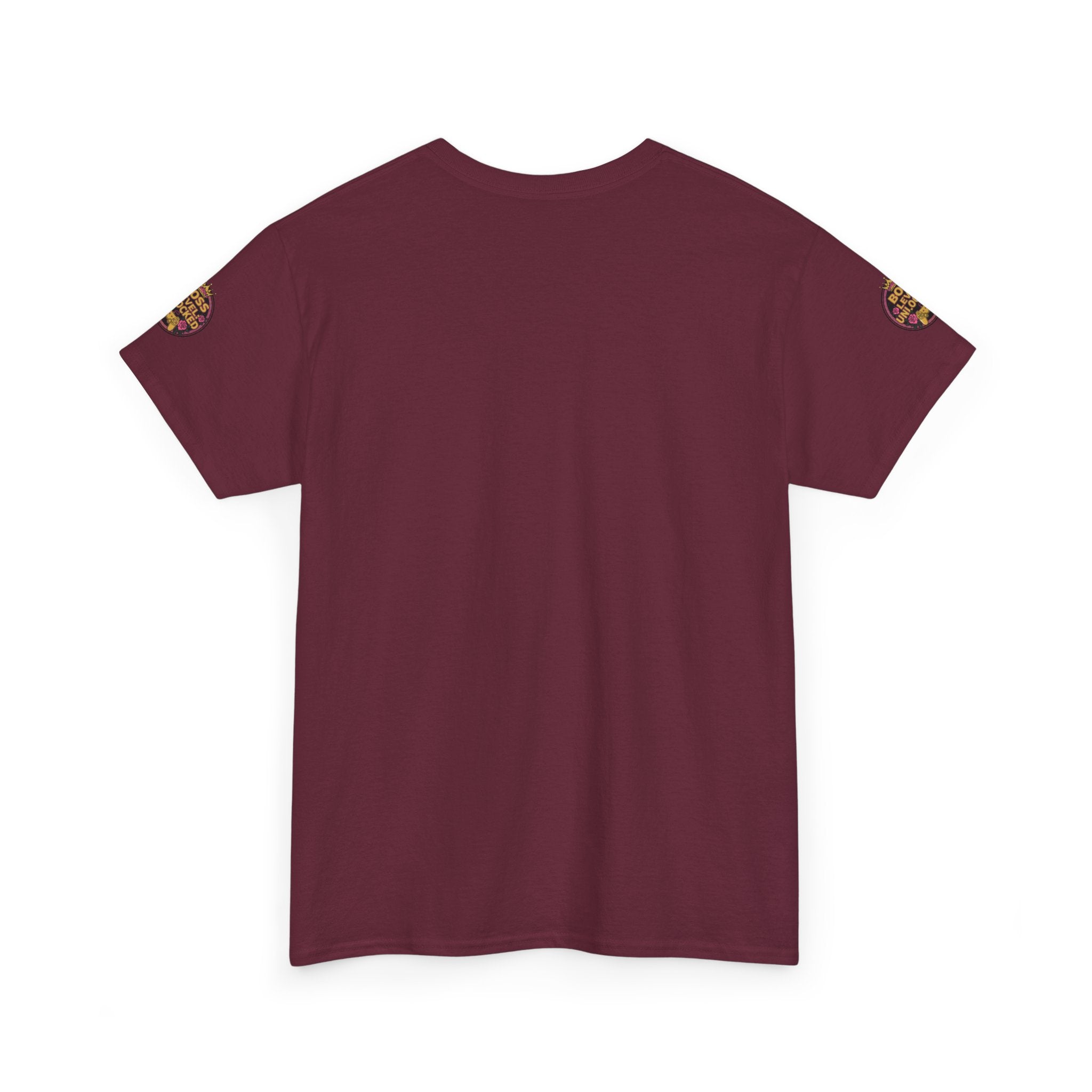 Boss Level: Unlocked — Gamer Girl Crown T-Shirt