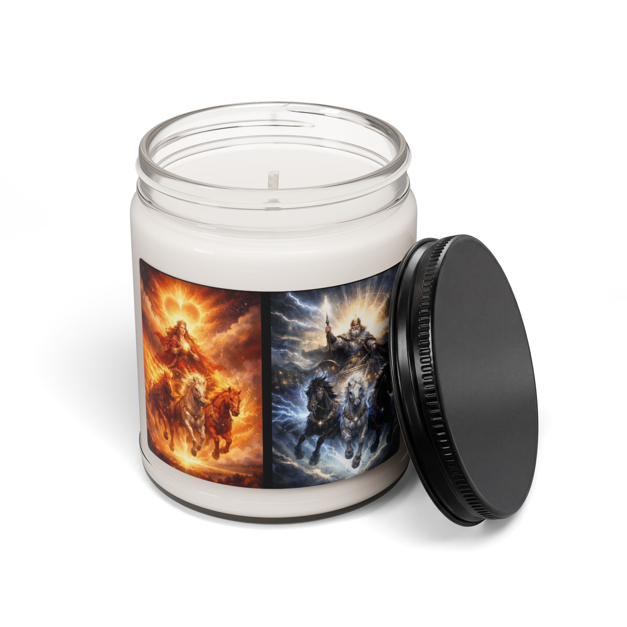 Fiery & Frosted Horsemen Scented Candle