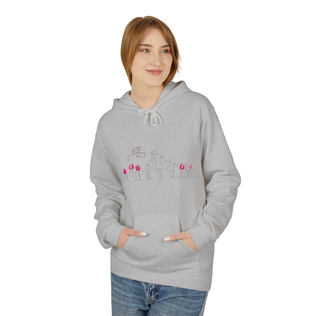 "Leader of the Crotch Goblins" Floral Graphic Hoodie