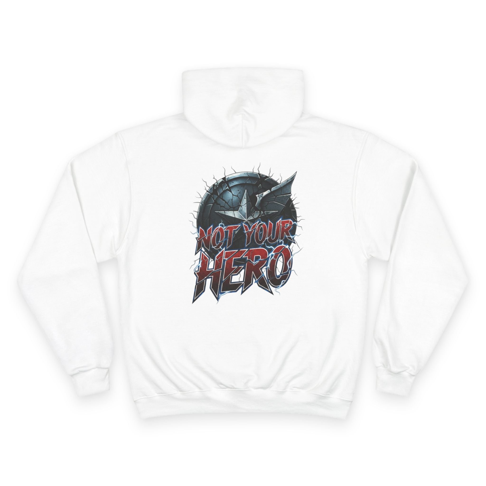 Not Your Hero Graphic Hoodie