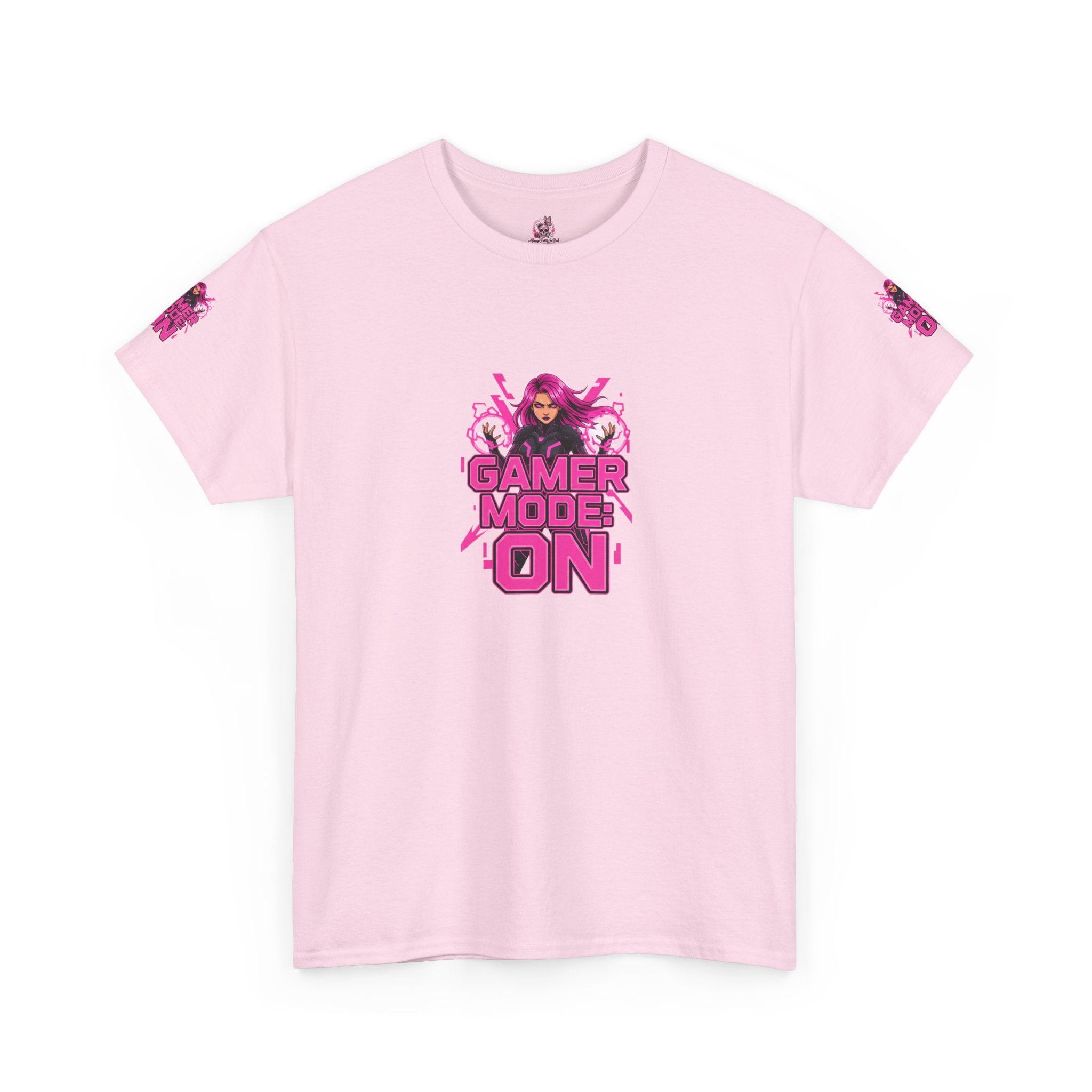 Gamer Mode: ON — Fierce Gamer Girl T-Shirt