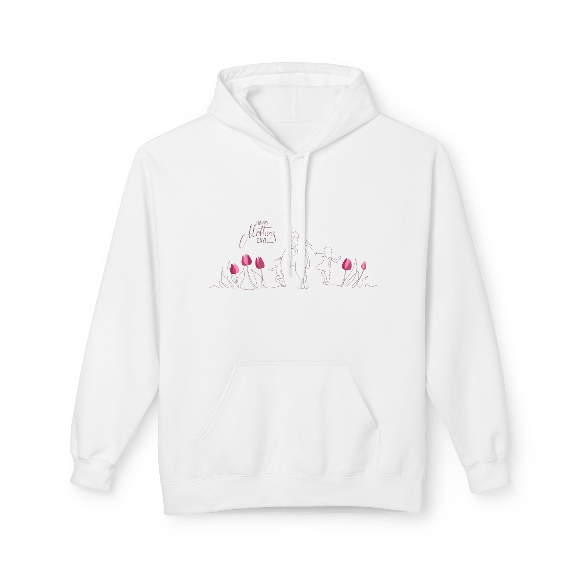 "Leader of the Crotch Goblins" Floral Graphic Hoodie