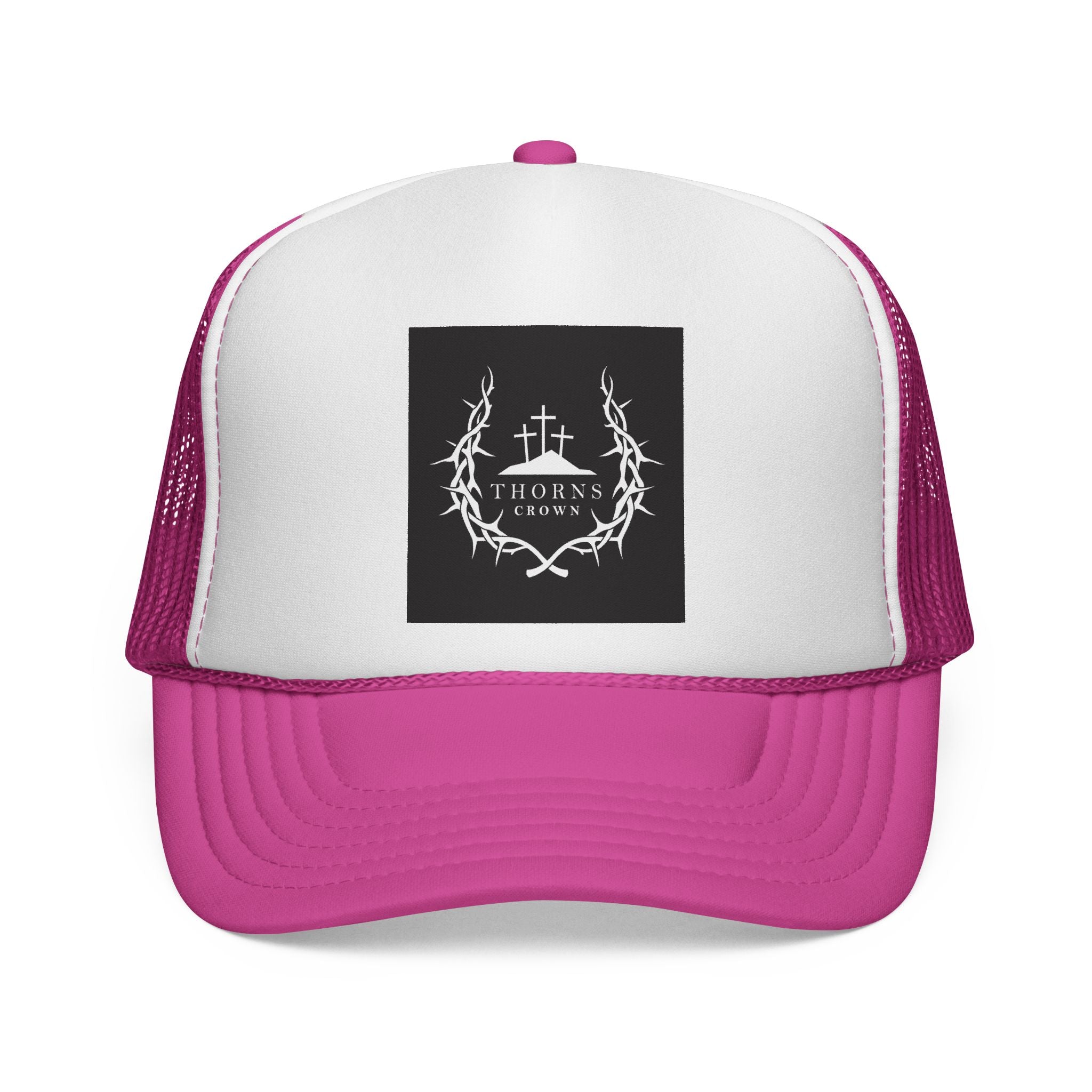 Crown of thorns trucker hat