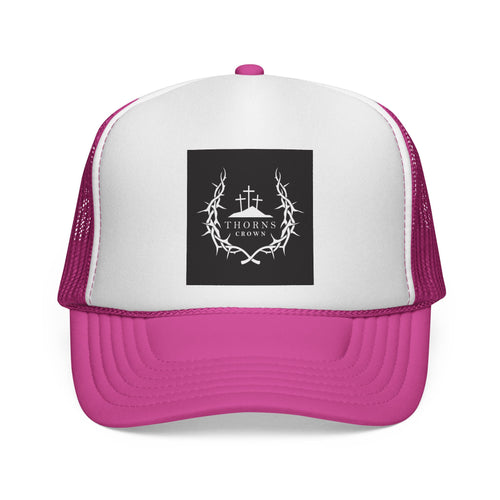 Crown of thorns trucker hat