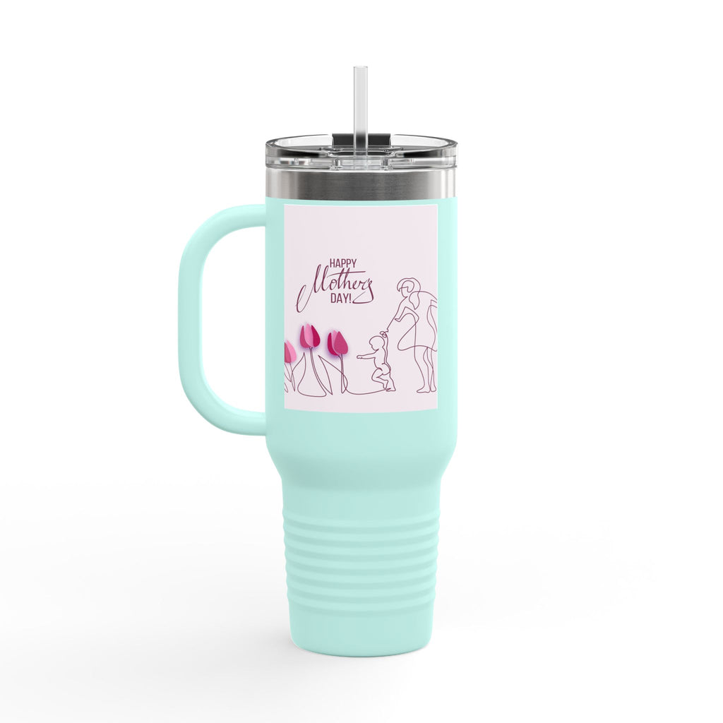 Love You Mom Floral Mother’s Day Tumbler