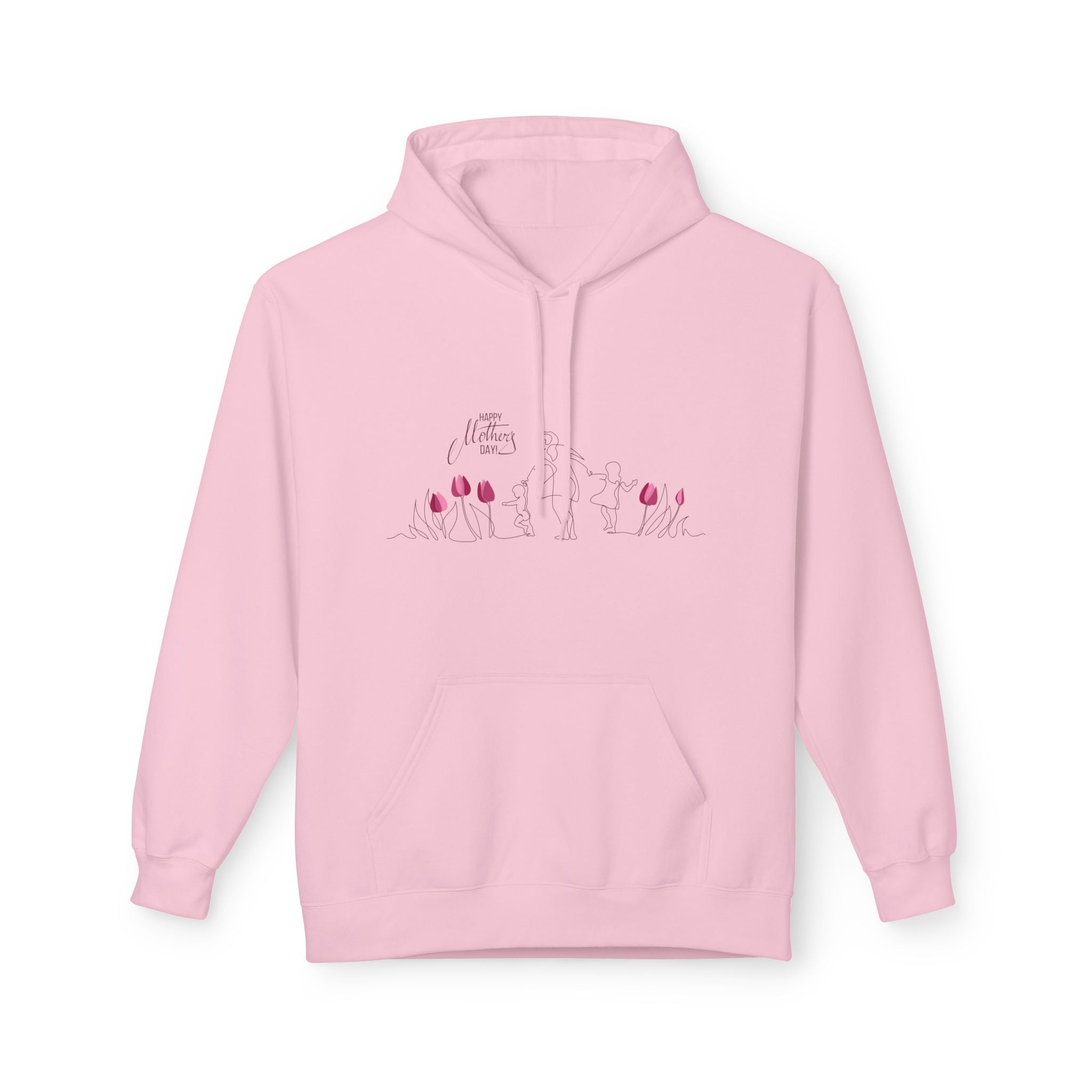 "Leader of the Crotch Goblins" Floral Graphic Hoodie