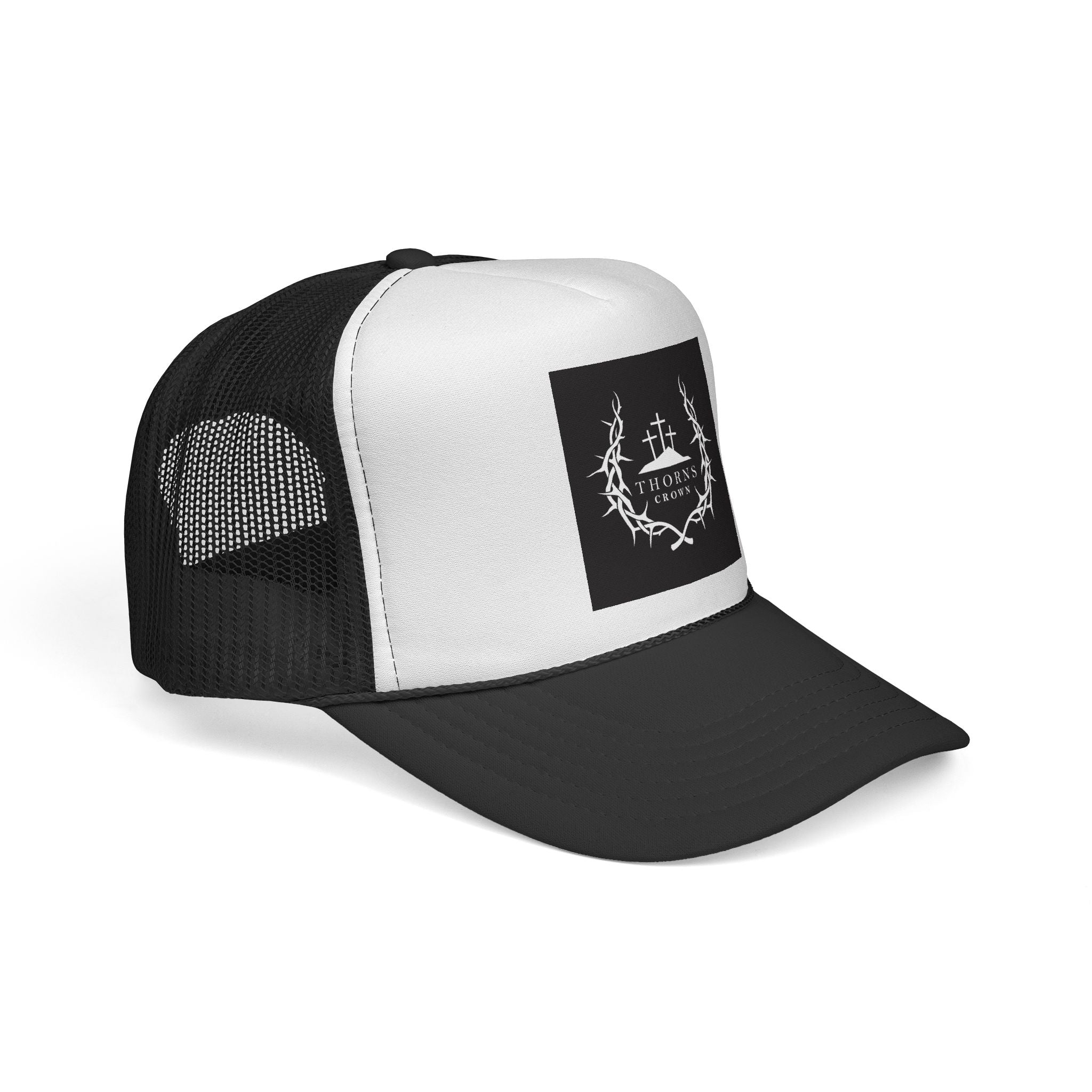 Crown of thorns trucker hat