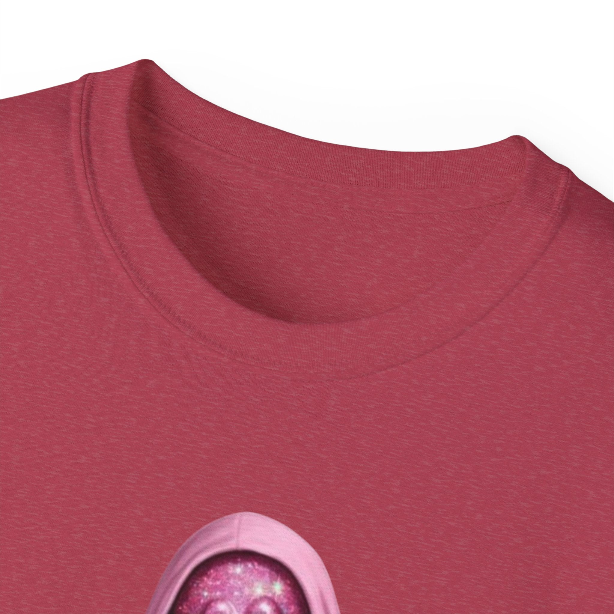 Scream Girl Pink Mask Tee – Horror T-Shirt