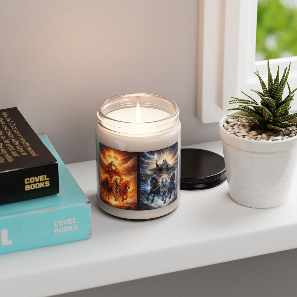 Fiery & Frosted Horsemen Scented Candle