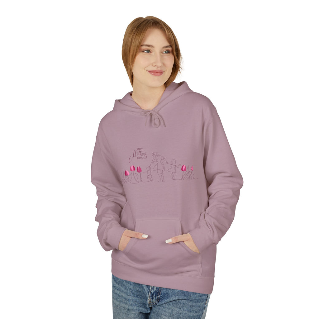 "Leader of the Crotch Goblins" Floral Graphic Hoodie