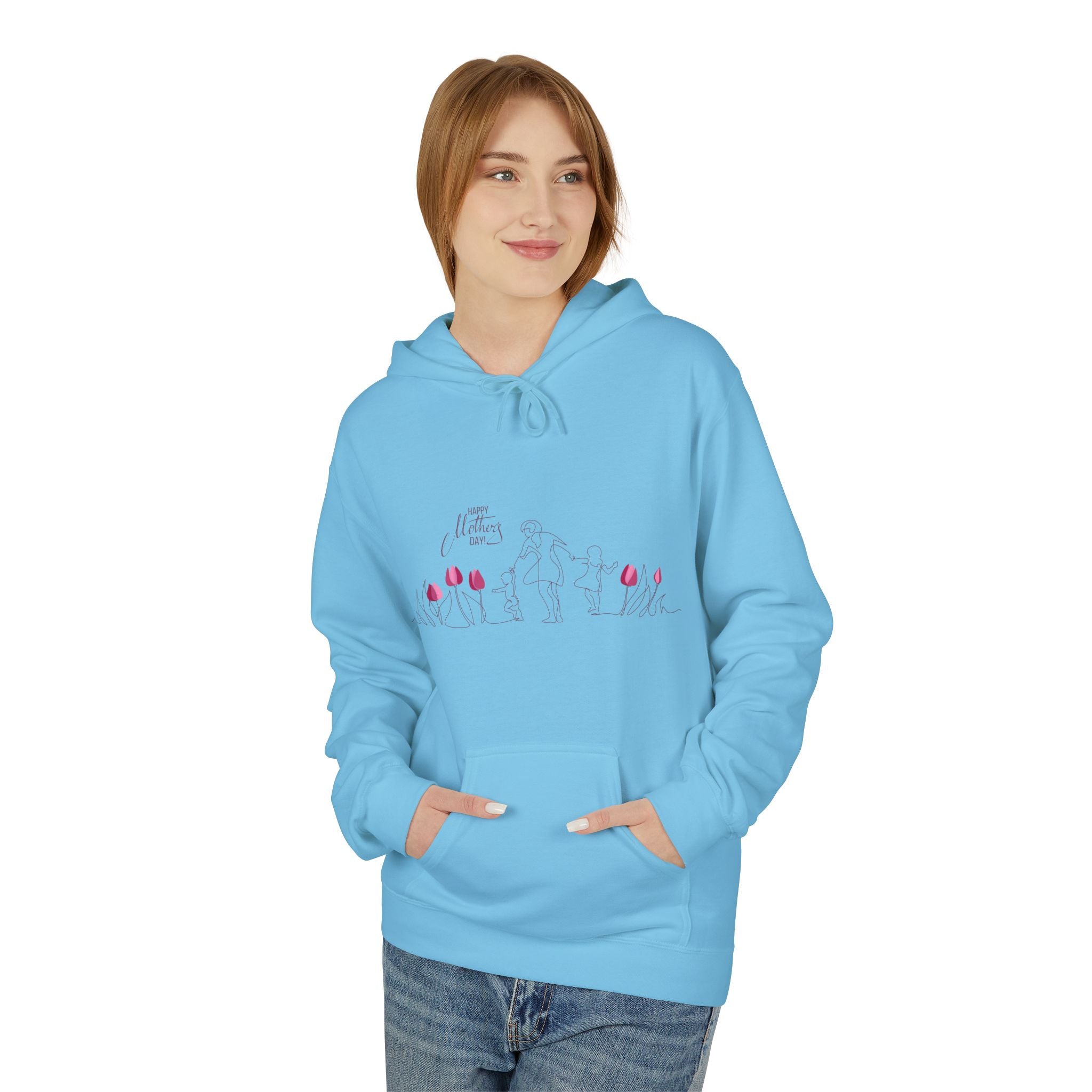 "Leader of the Crotch Goblins" Floral Graphic Hoodie