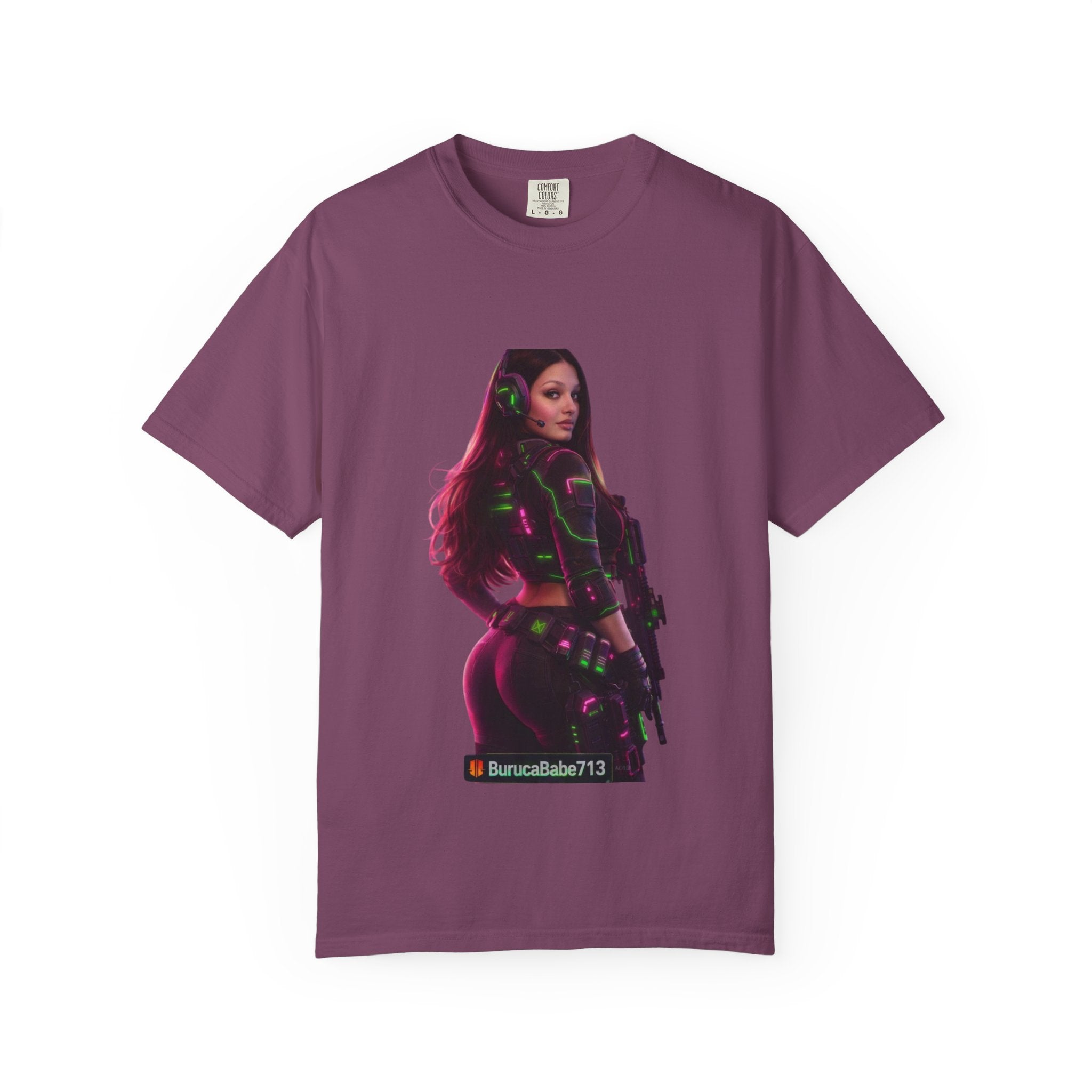 Graphic T-Shirt — Neon Gamer Girl